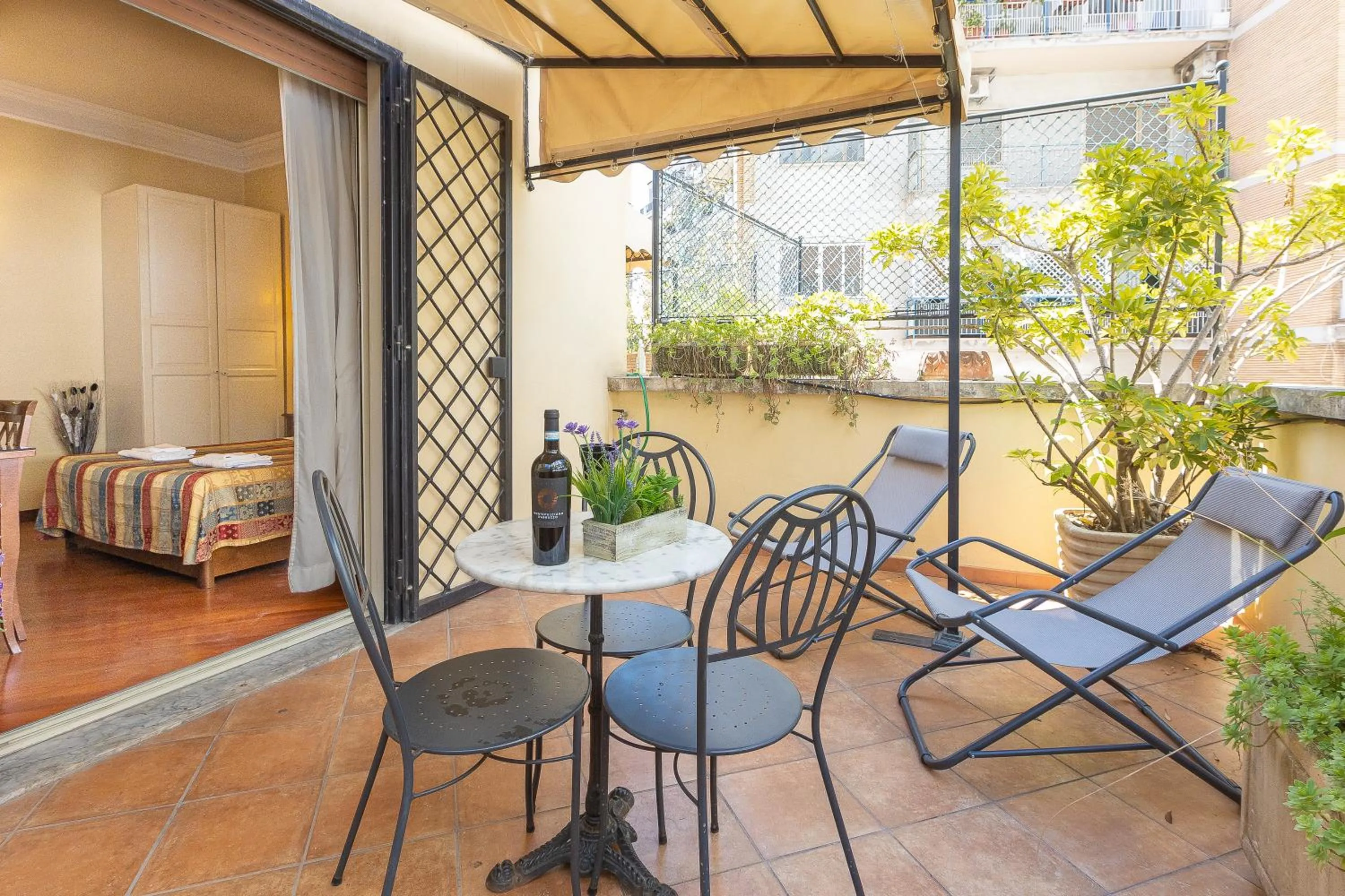 Balcony/Terrace in InternoUno Deluxe