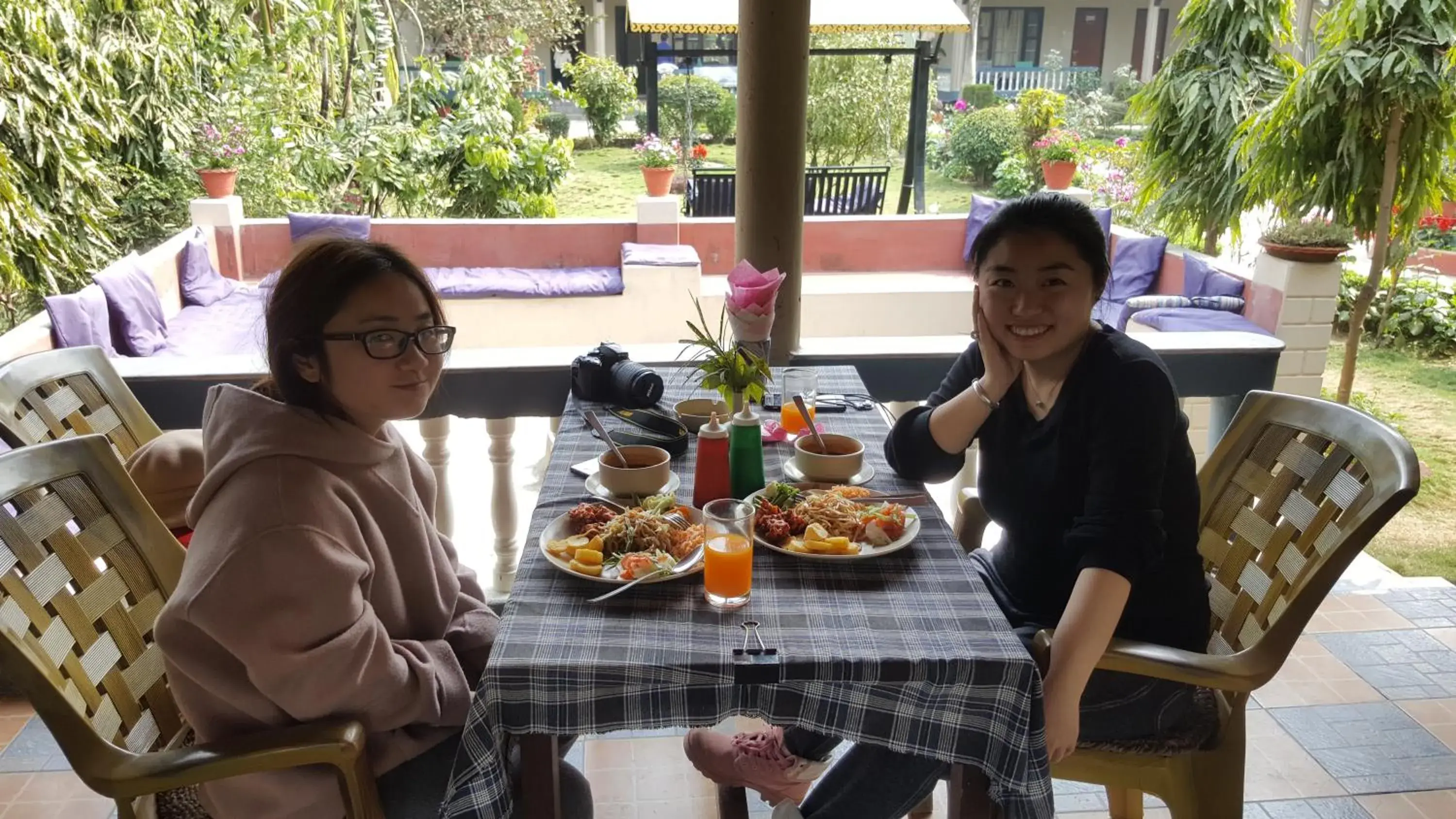 Food and drinks in Chitwan Village Resort Food and drinks in Chitwan Village Resort