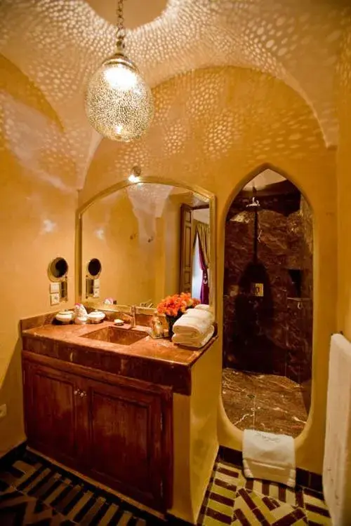 Bathroom in Riad Zamzam & Spa Bathroom in Riad Zamzam & Spa