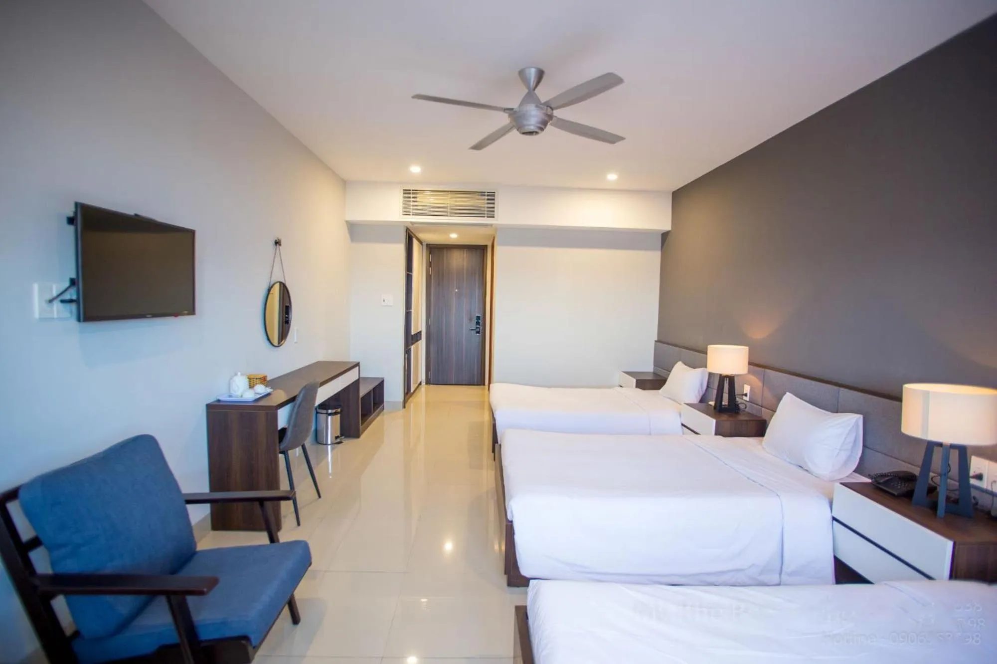 Bed in My Khe 2 Da Nang Seafront Hotel