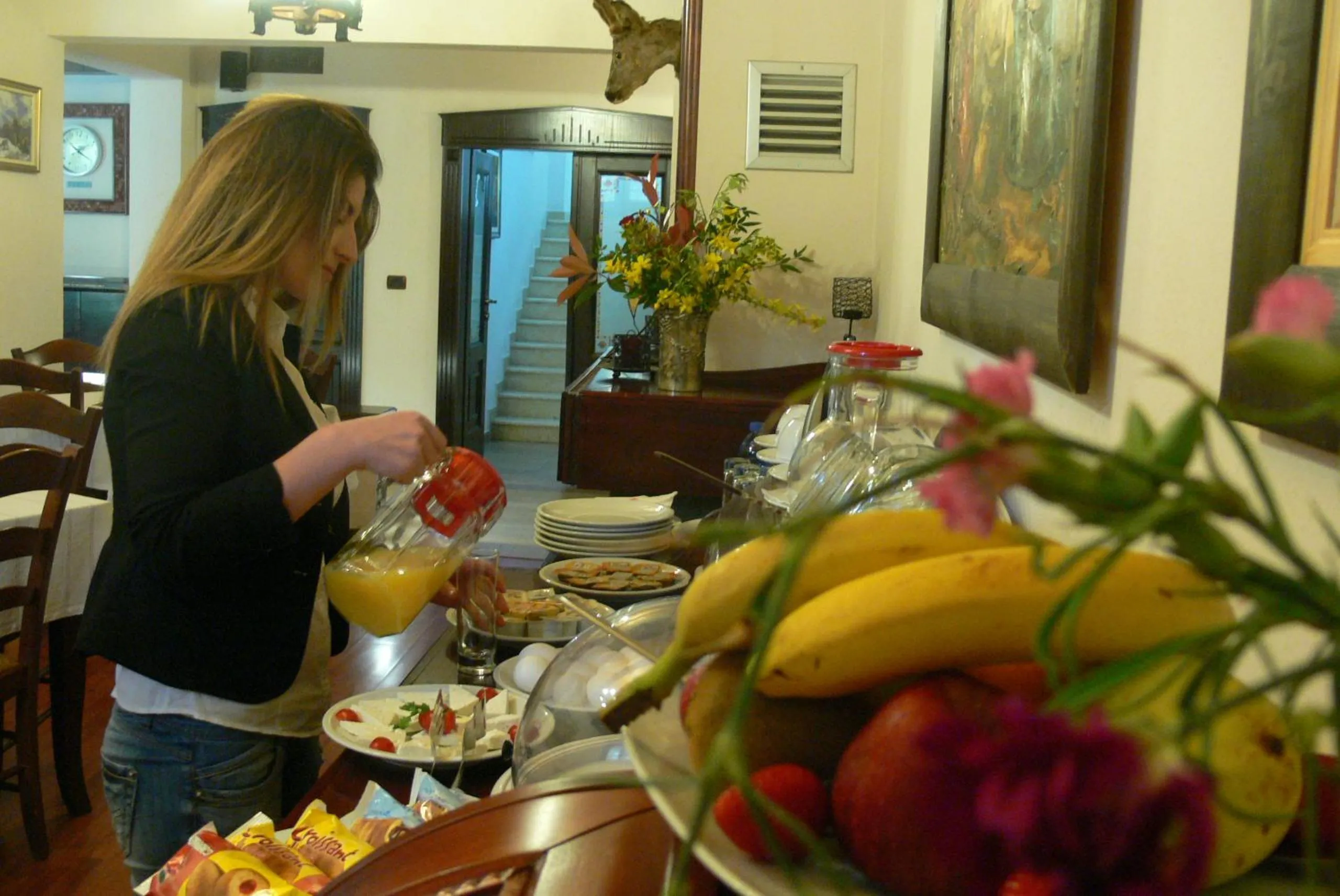 Breakfast in Hotel Restaurant Dreri