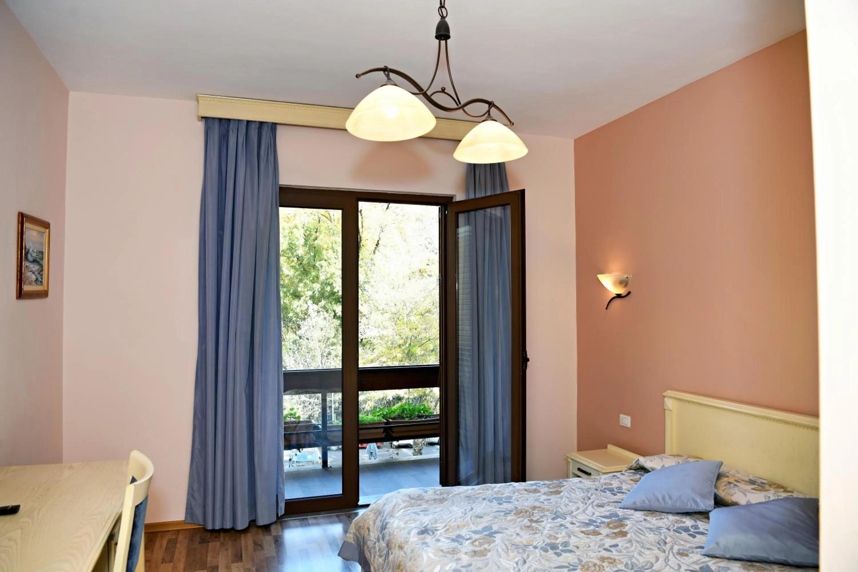Bed in Hotel Restaurant Dreri
