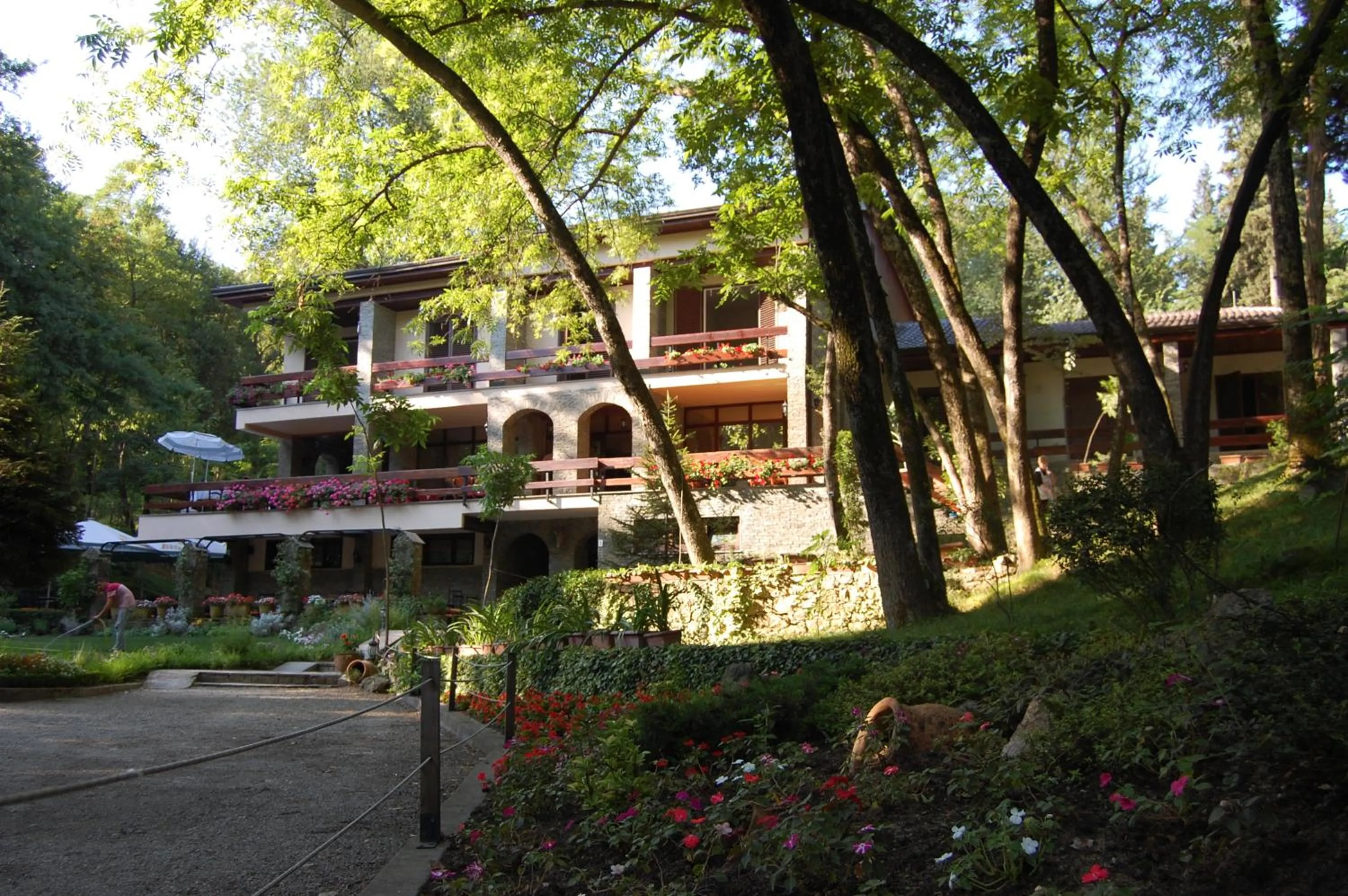 Garden in Hotel Restaurant Dreri