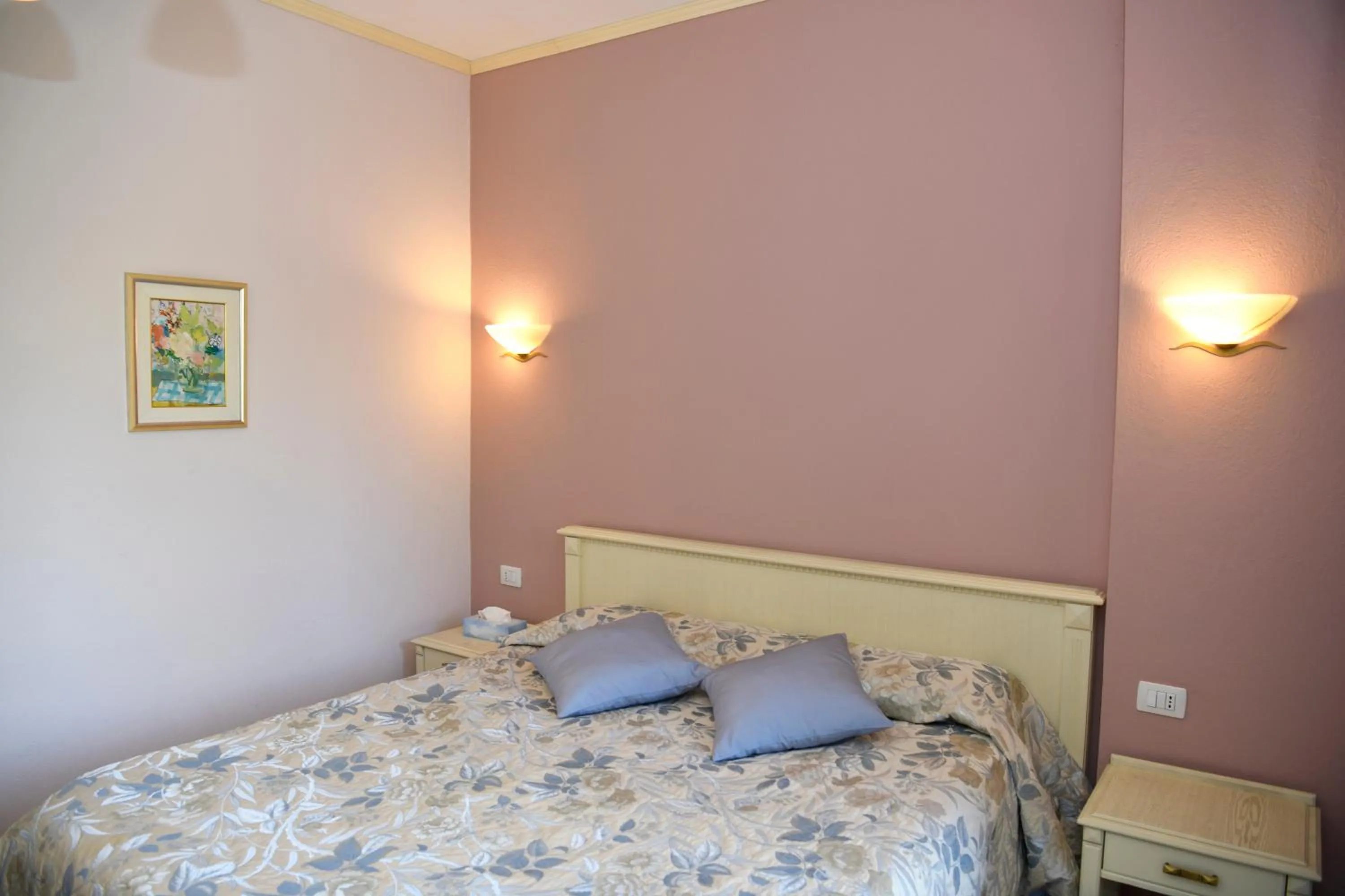 Bed in Hotel Restaurant Dreri