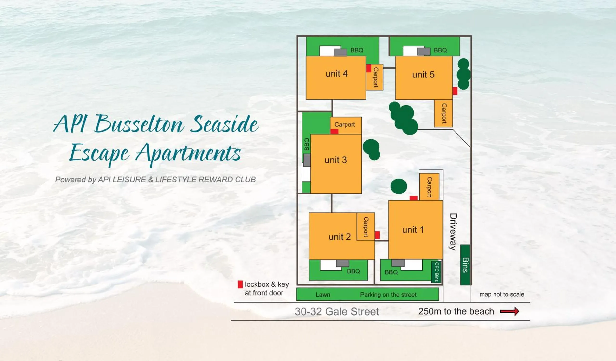 API Busselton Seaside Escape Apartments