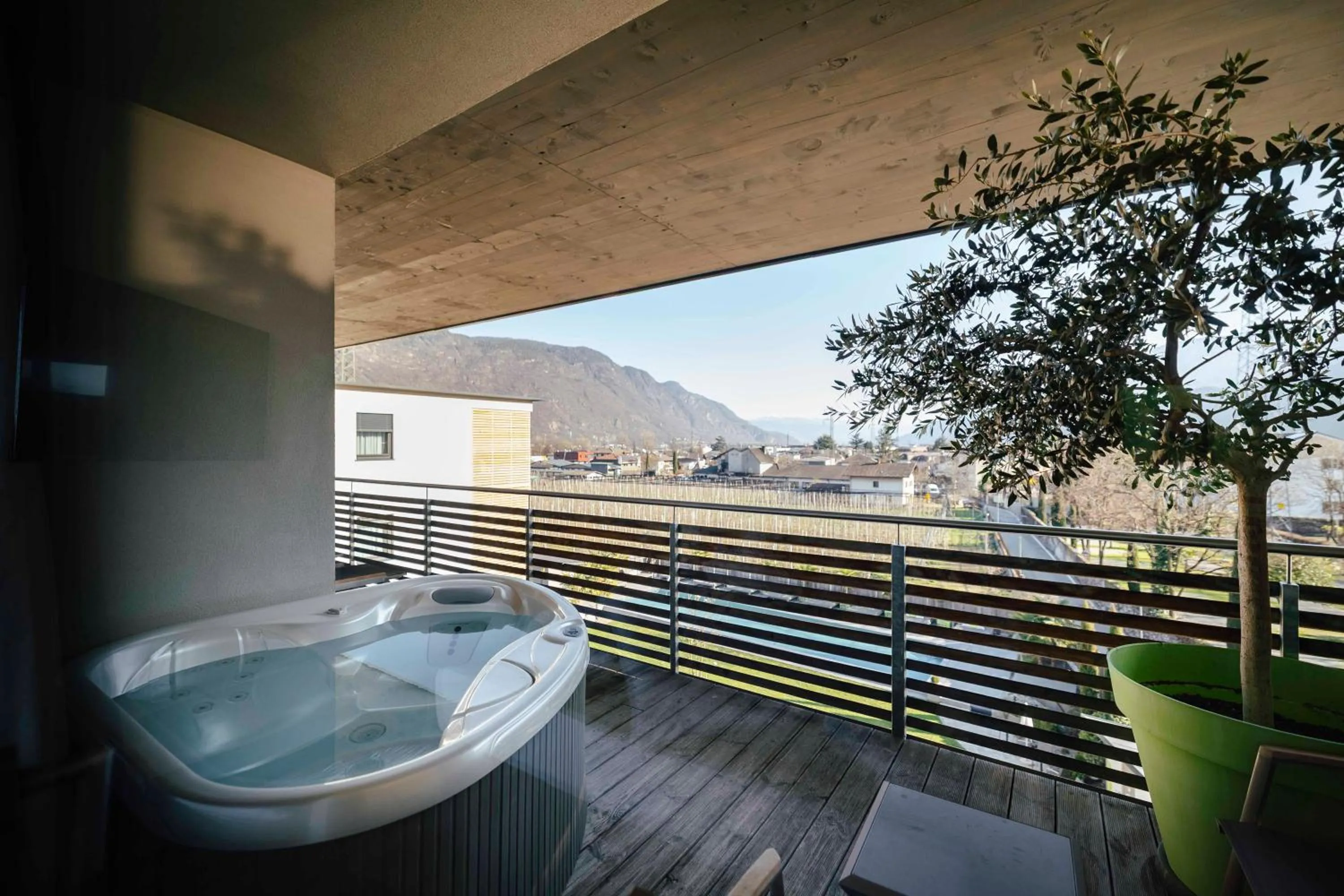 Hot Tub in Hotel Pfeiss