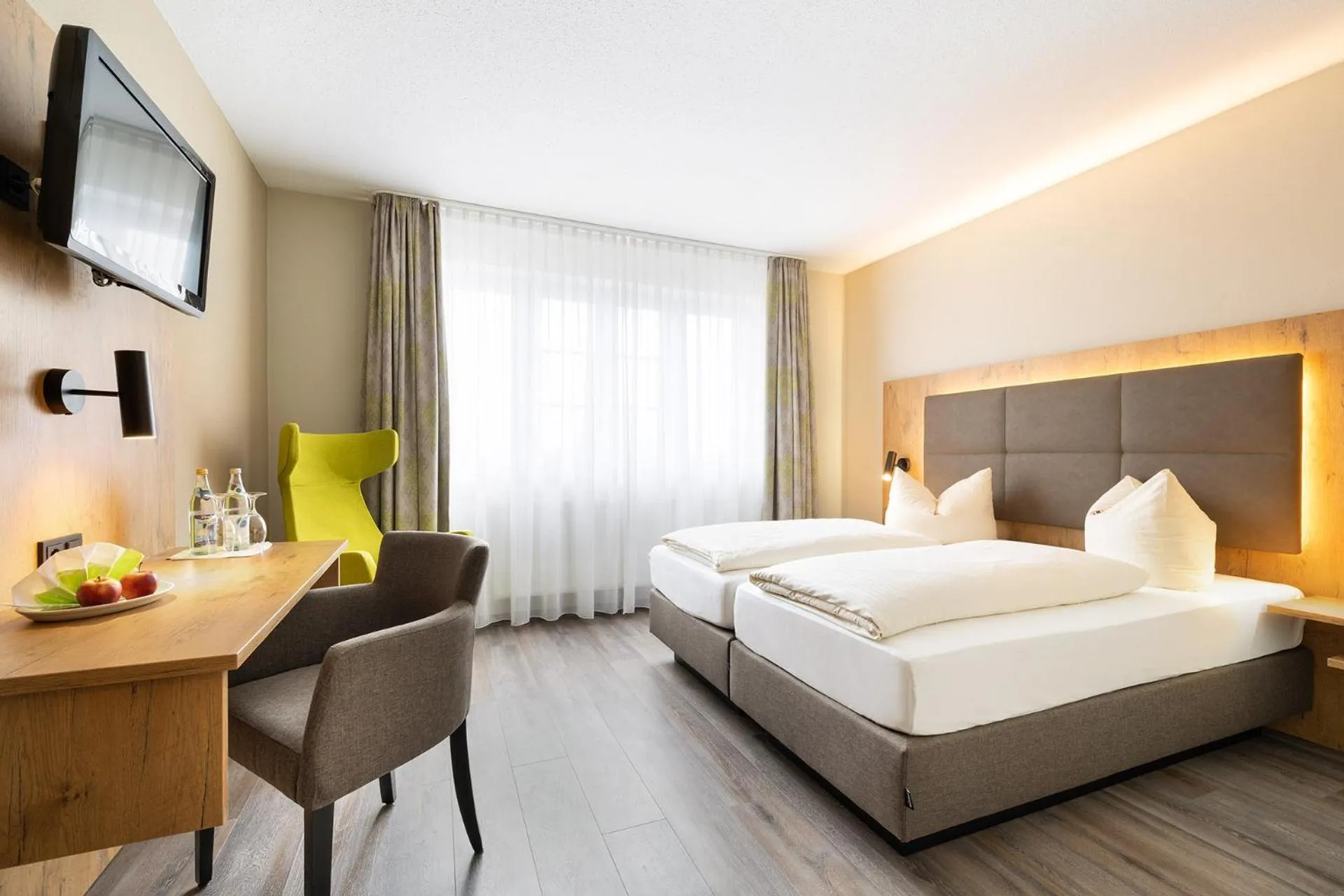 Photo of the whole room, Bed in Hotel Neuwirt