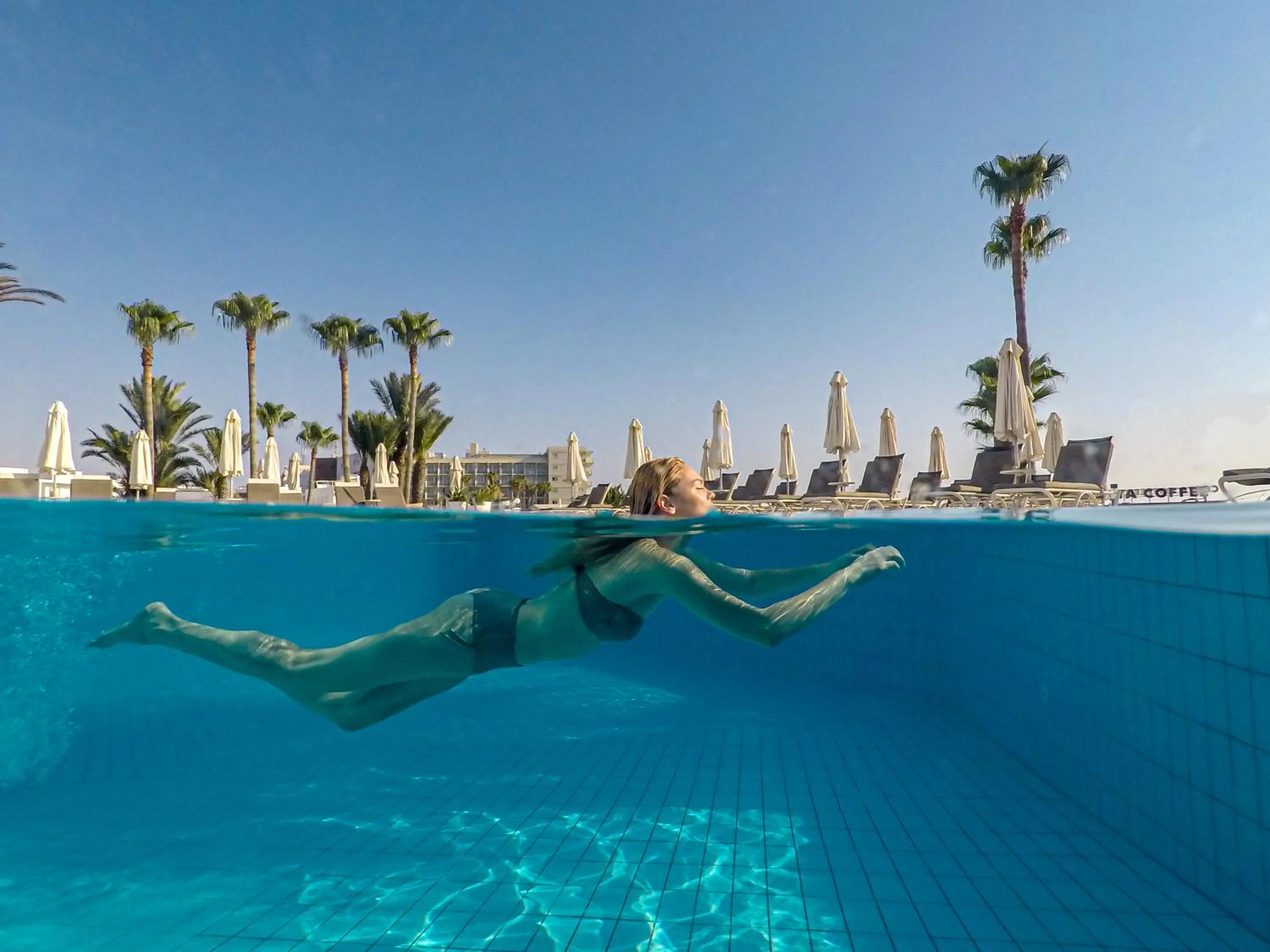 Swimming pool in Infinity Blu - Designed for Adults by Louis Hotels