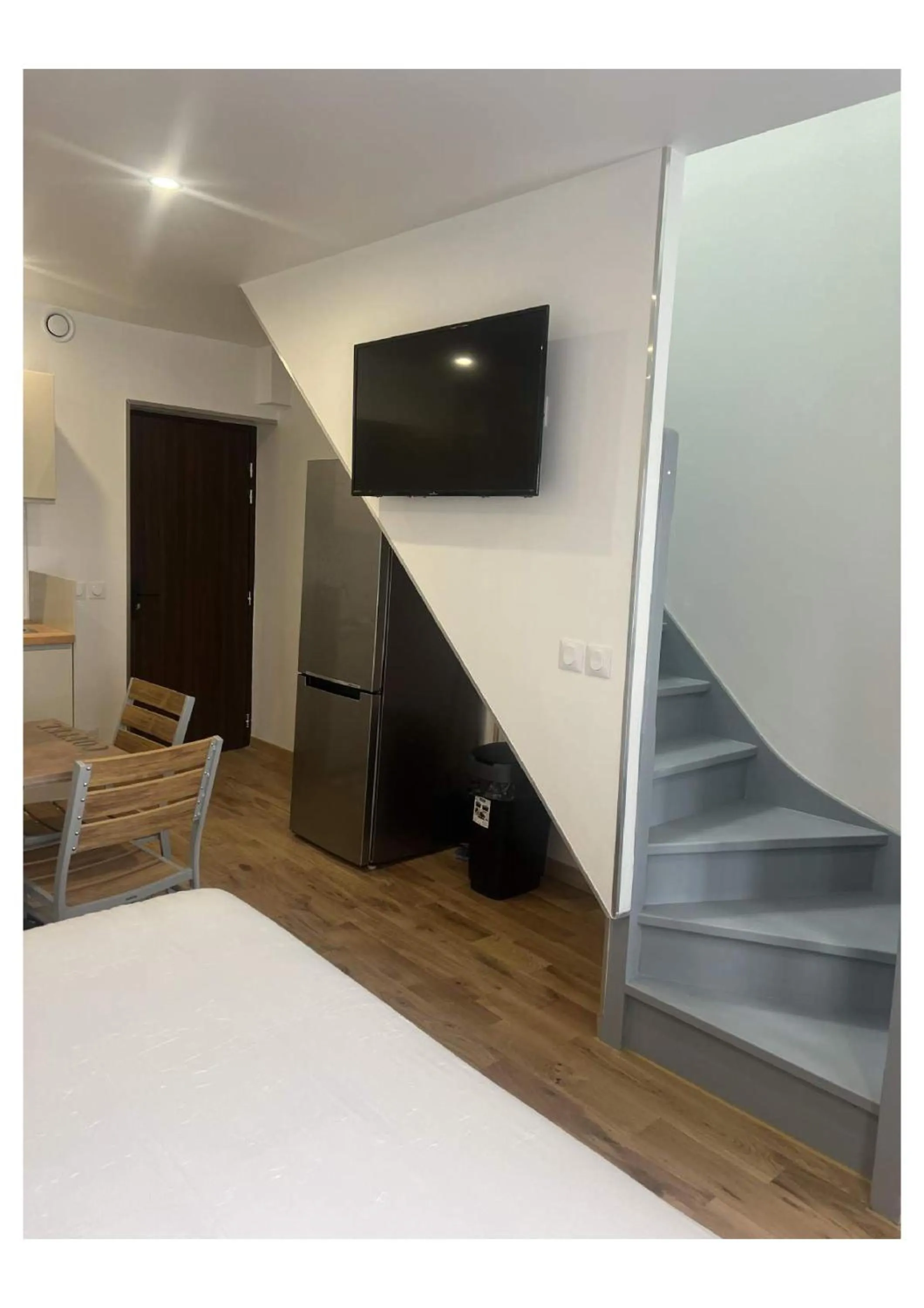 Living room, Bed in La Ferme Des Barmonts