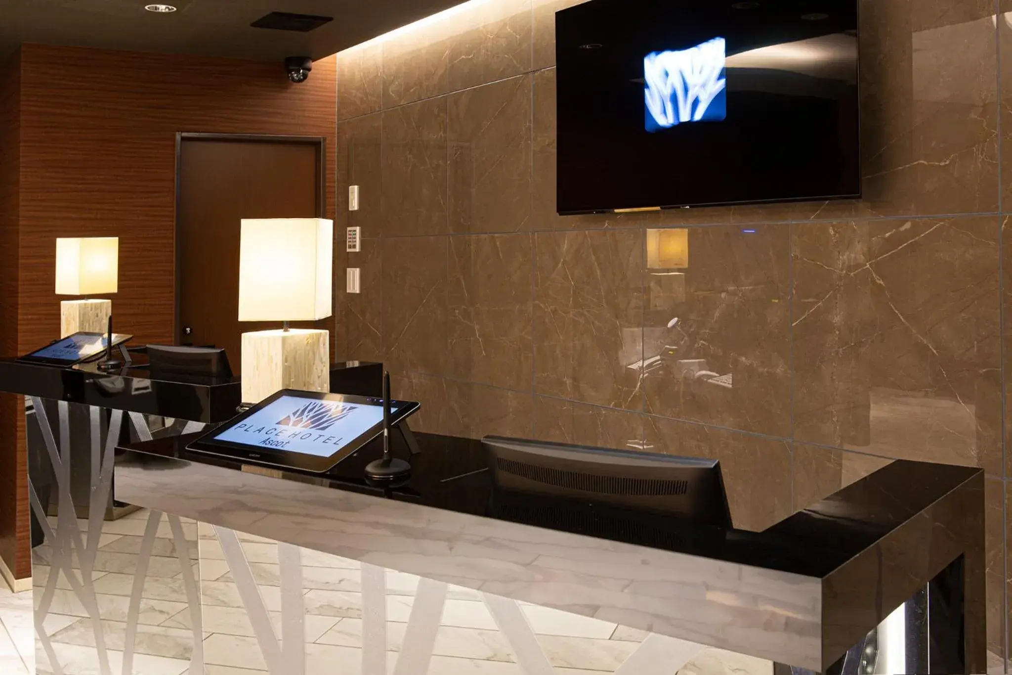 Lobby or reception in Place Hotel Ascot Lobby or reception in Place Hotel Ascot