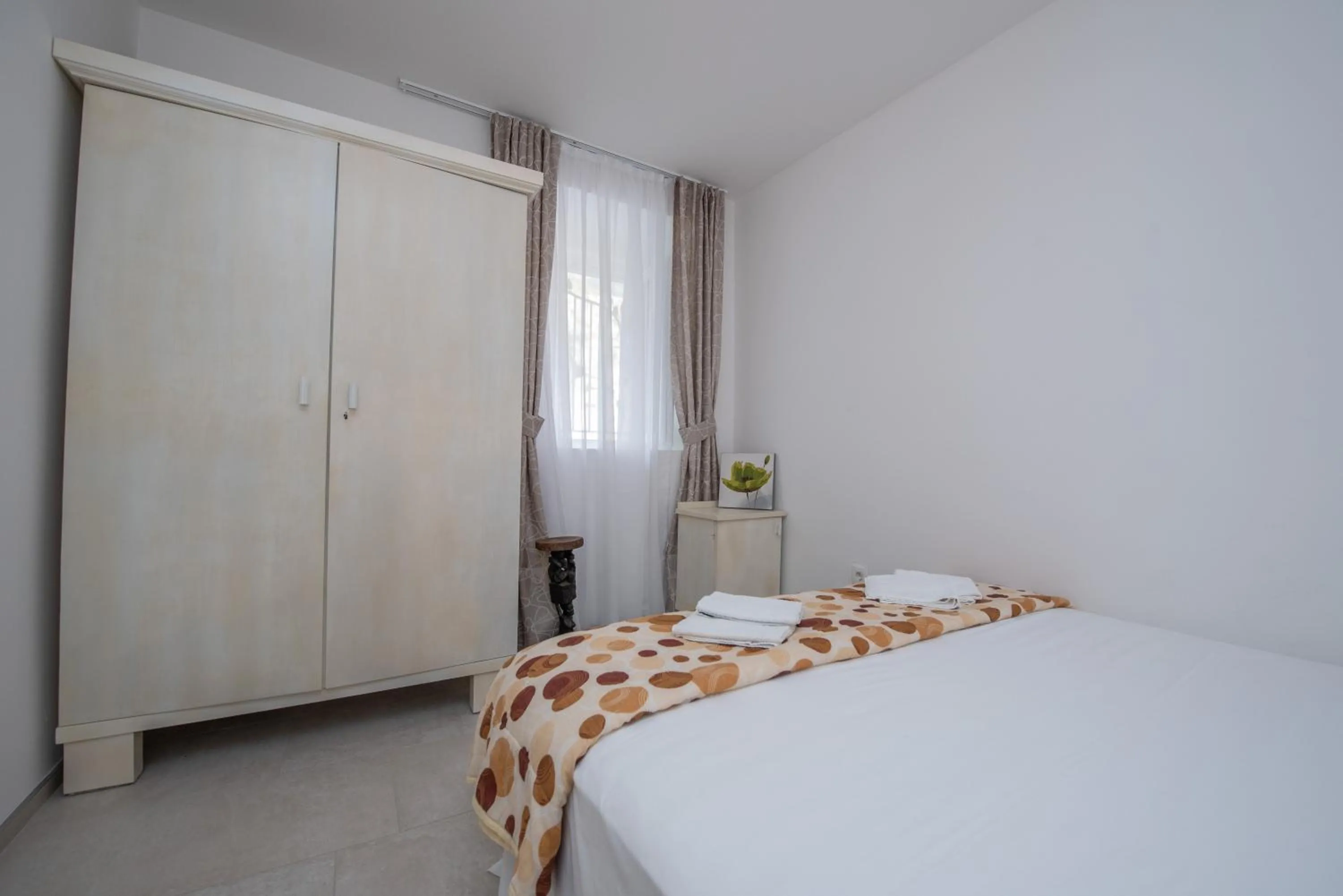 Bed in Apartment Kula Đurišić