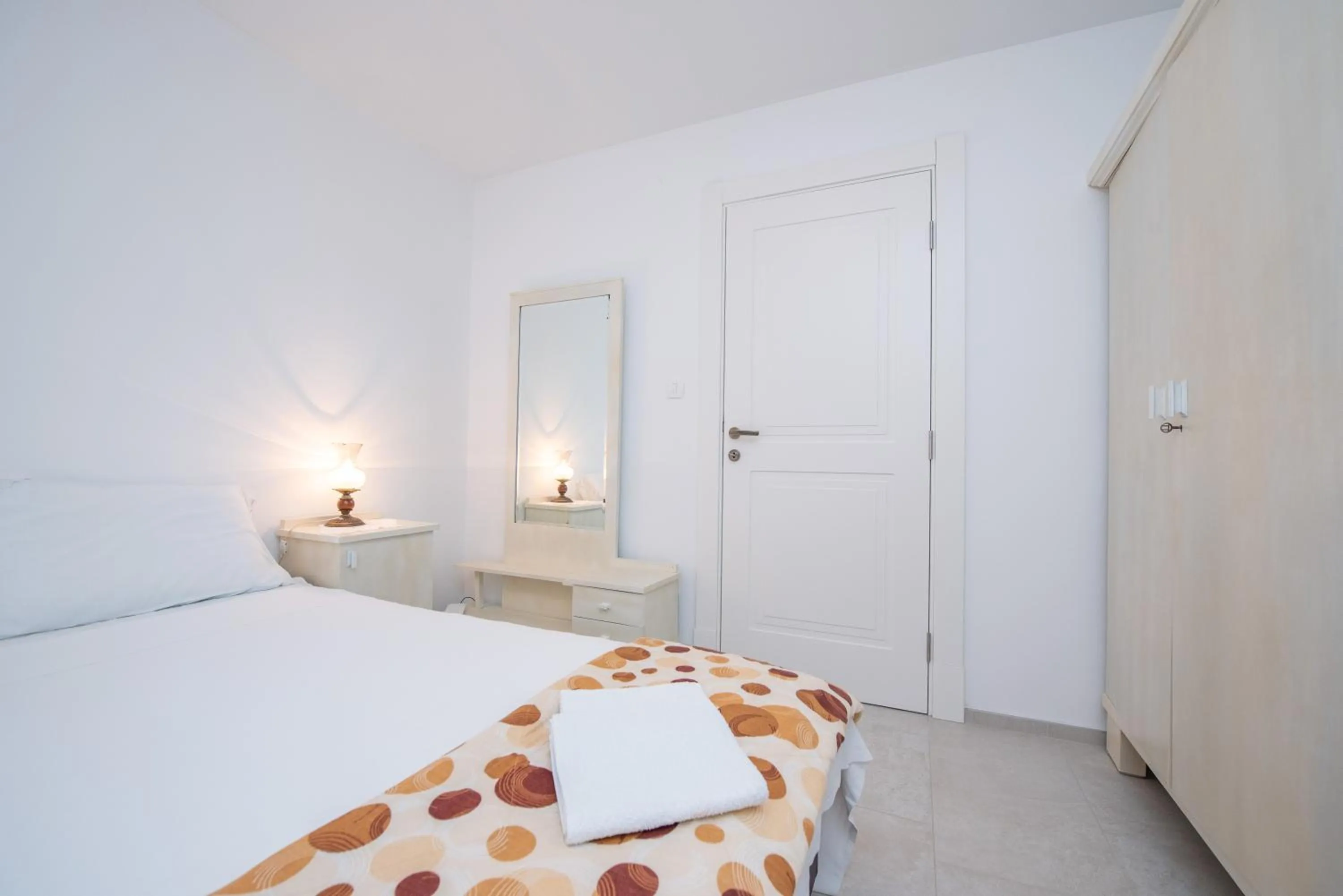 Bed in Apartment Kula Đurišić