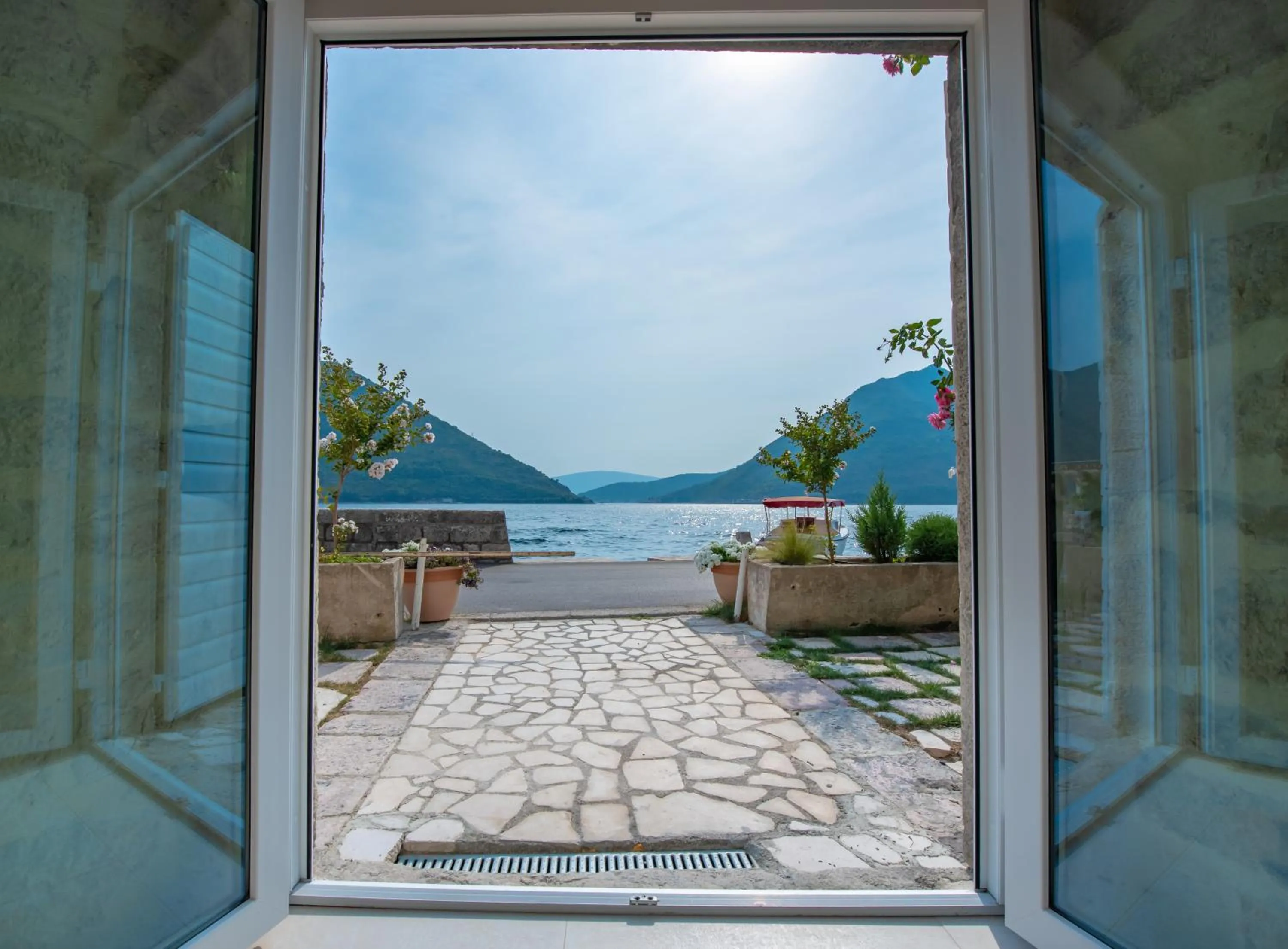 Patio in Apartment Kula Đurišić