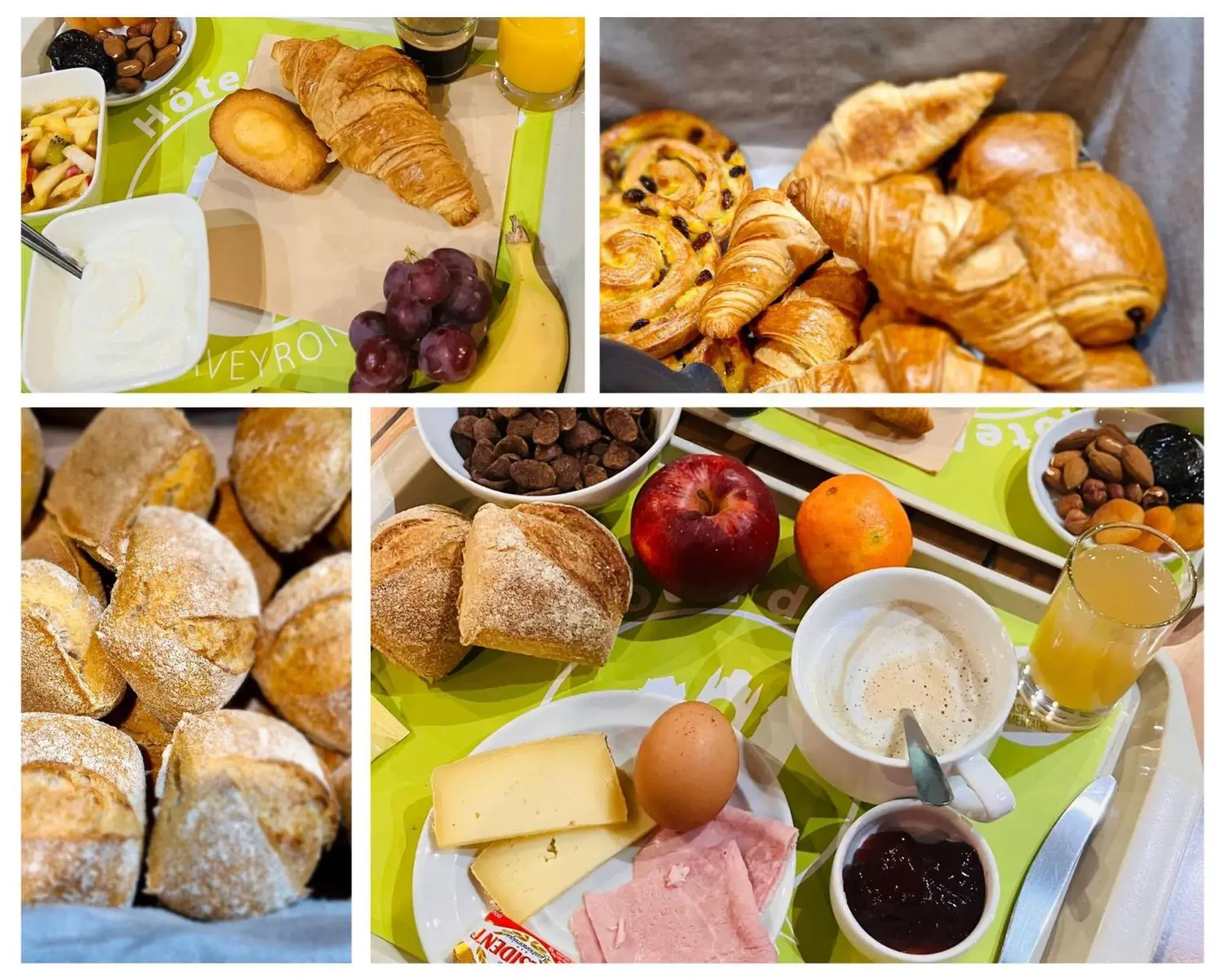 Breakfast in Logis Hôtel Restaurant du Midi - Rodez Centre Breakfast in Logis Hôtel Restaurant du Midi - Rodez Centre