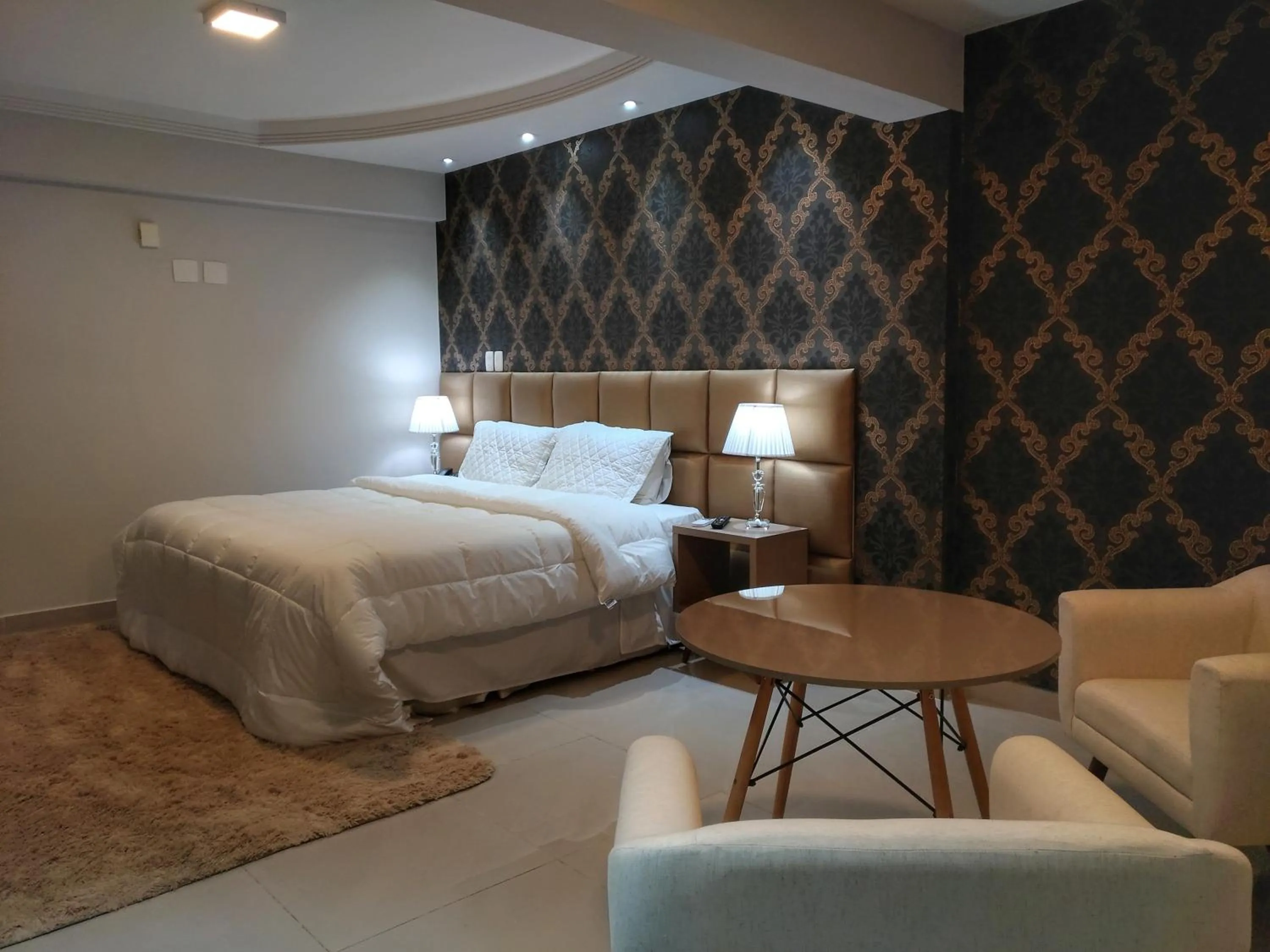 Bed in Hotel Pedra Negra Gov. Valadares