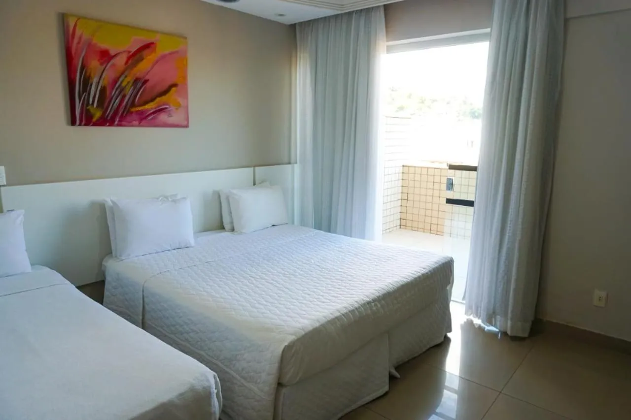 Bed in Hotel Pedra Negra Gov. Valadares