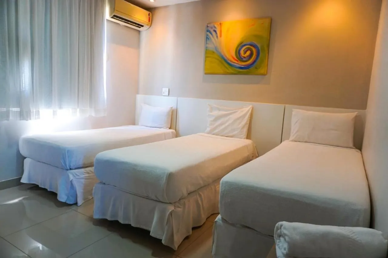 Bed in Hotel Pedra Negra Gov. Valadares