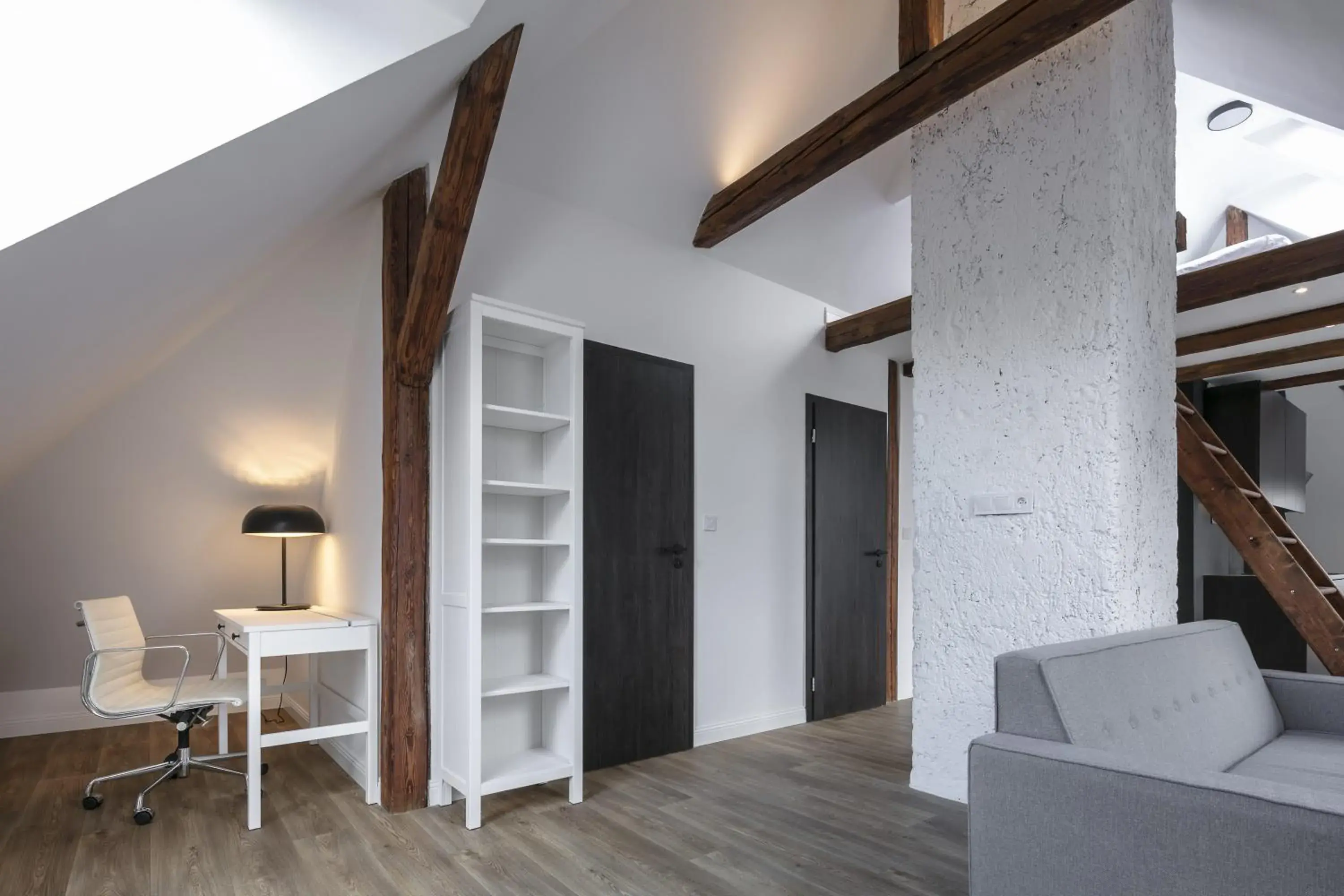 Living room in Pytloun Flat Hotel Living room in Pytloun Flat Hotel