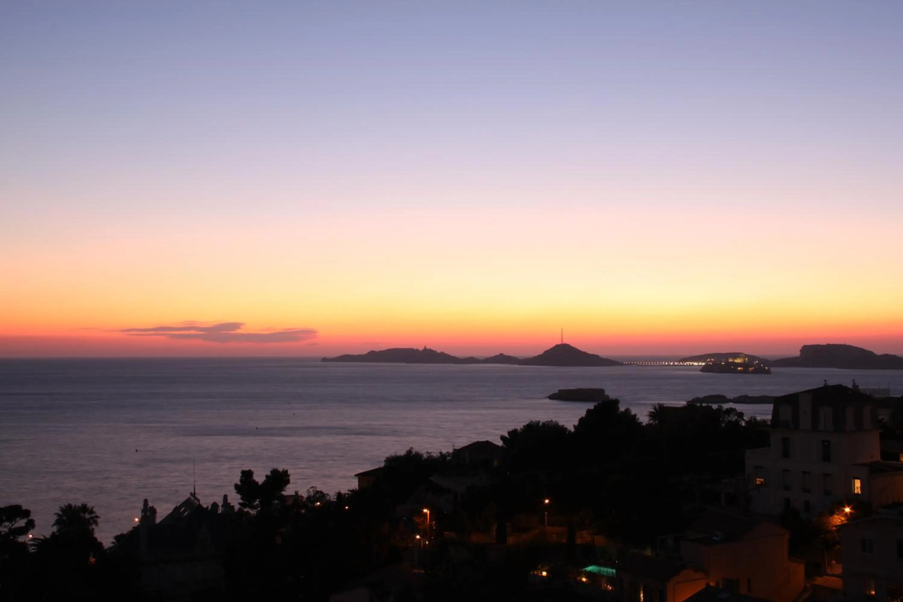 View (from property/room) in La LUNA of MARSEILLE - VILLA D'ARCHITECTE B&B