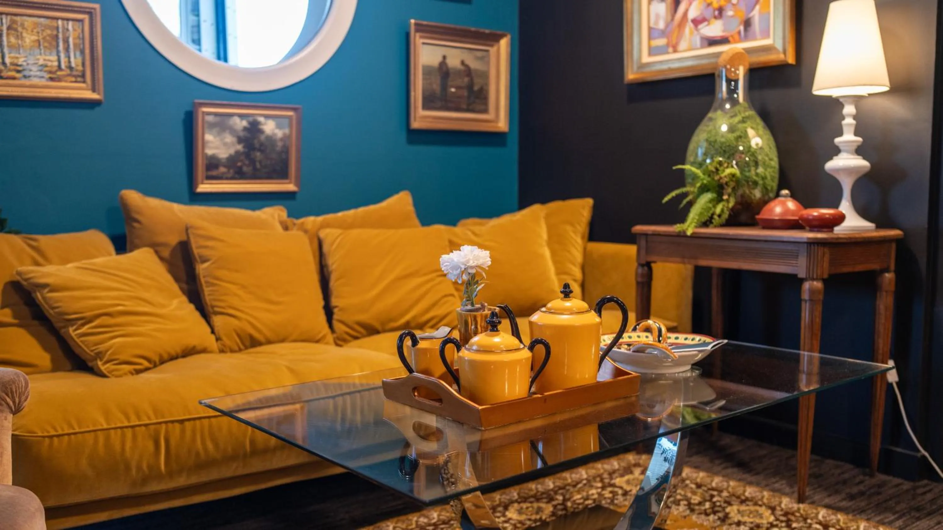 Living room in Hôtel Kyriad Brive Ouest