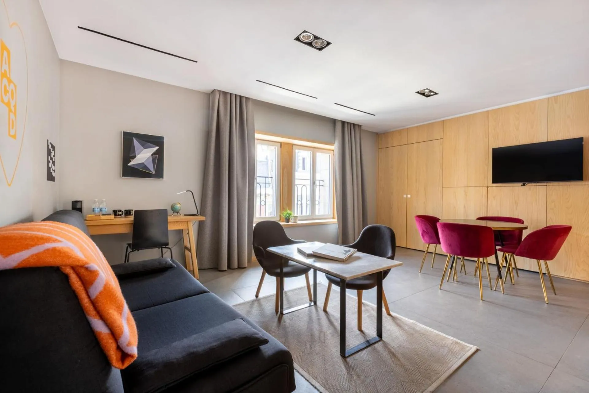 Living room in Au Chat Qui Dort Lille - Thiers