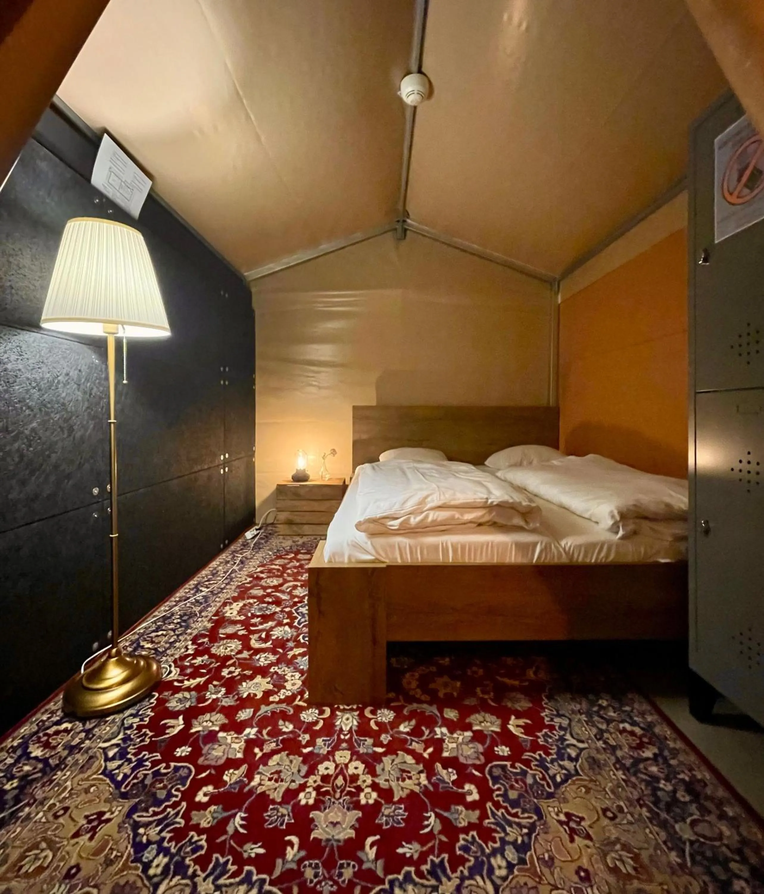 Private Double Tent in Urban Camper Hostel & Bar