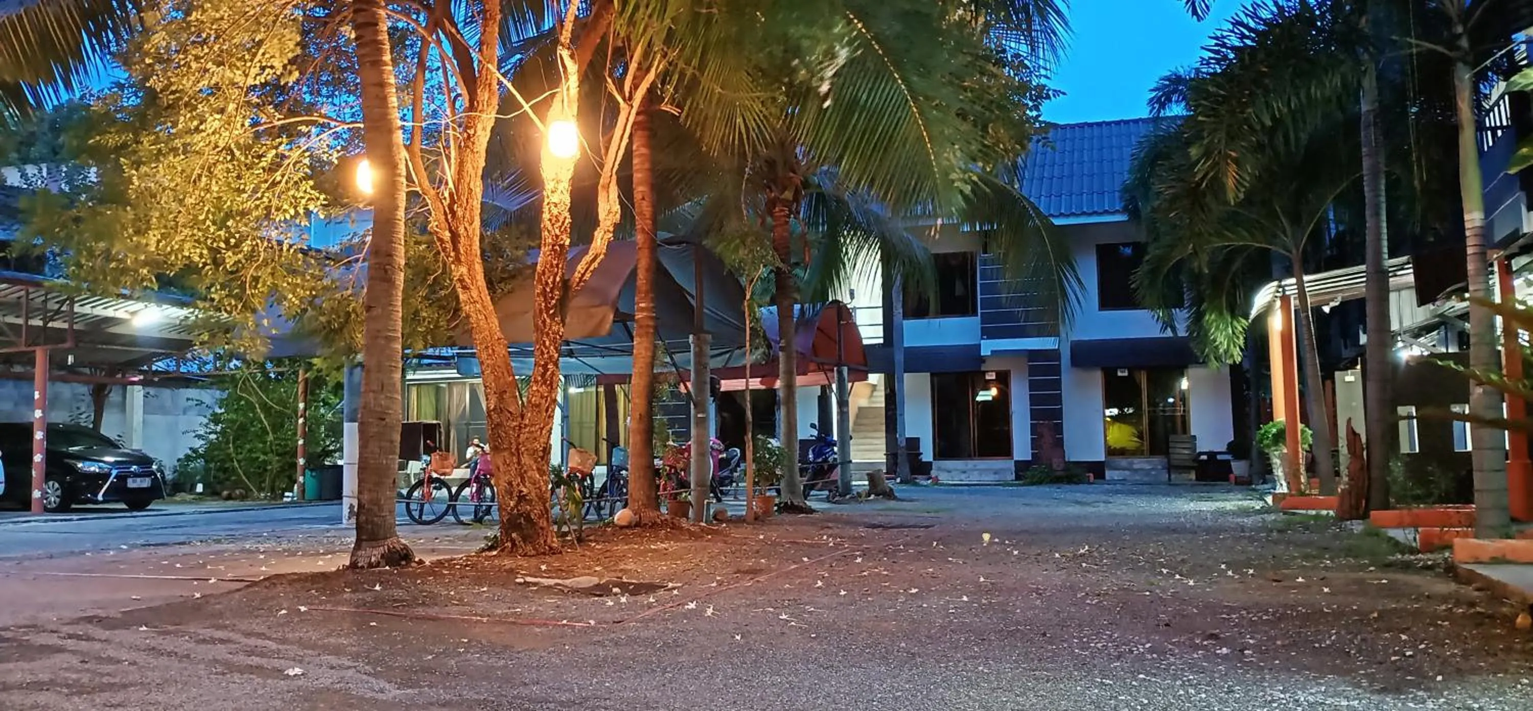 Street view in Banyan Resort Bangsaen