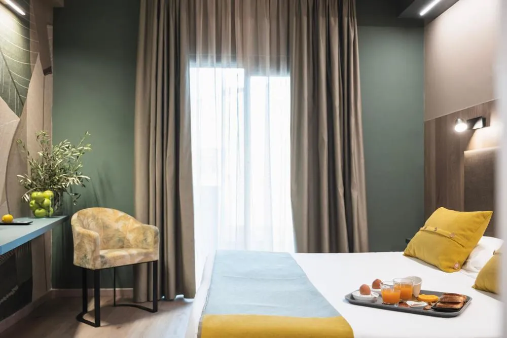 Bed in Hotel Fontana Olente