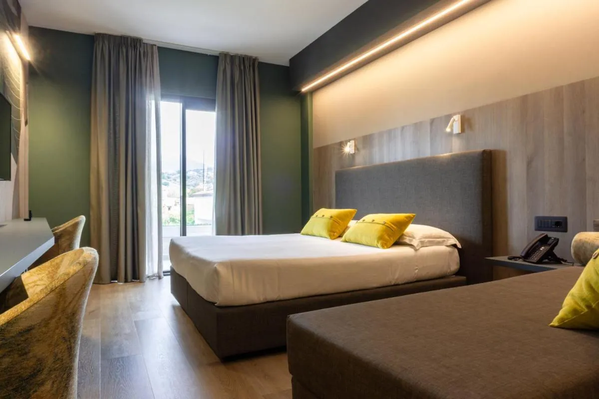 Bed in Hotel Fontana Olente