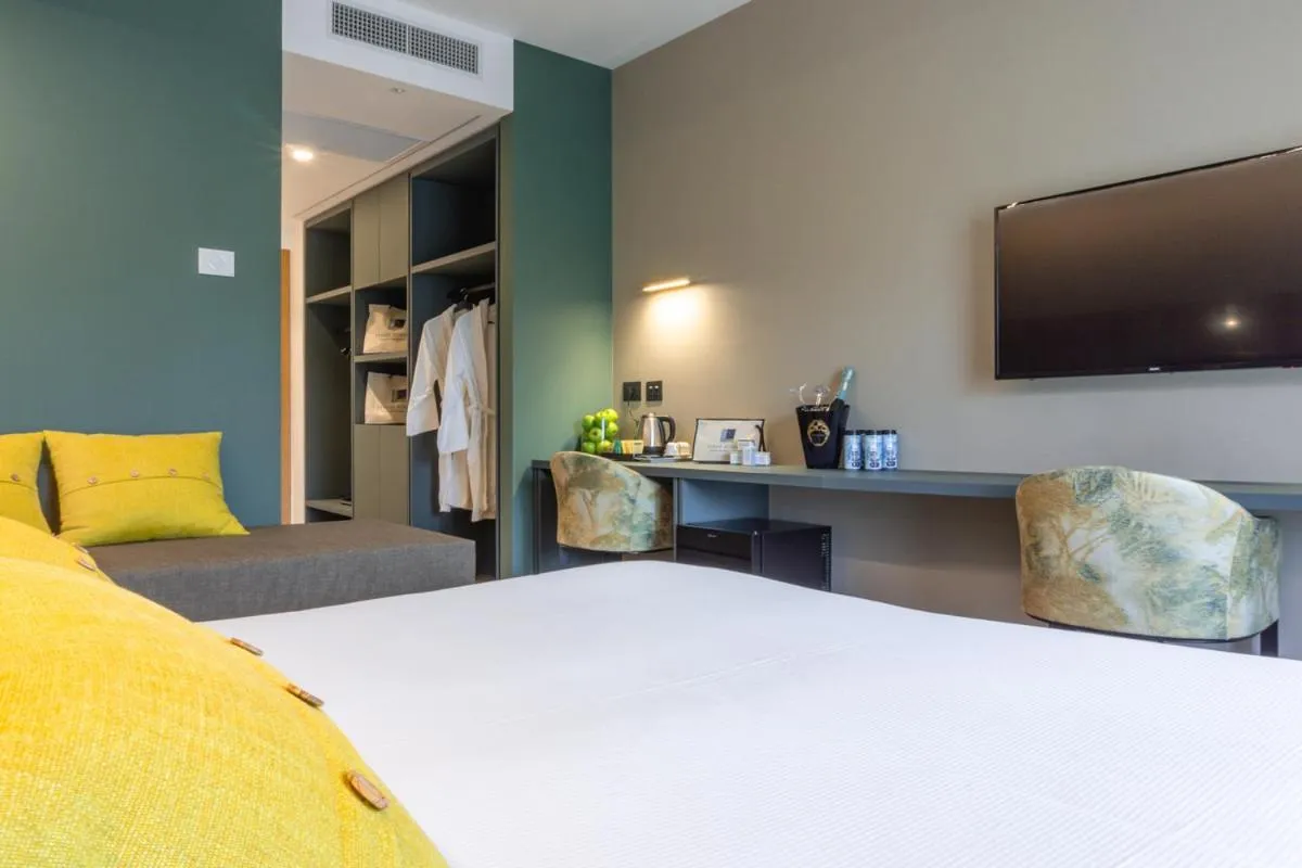 Bed in Hotel Fontana Olente