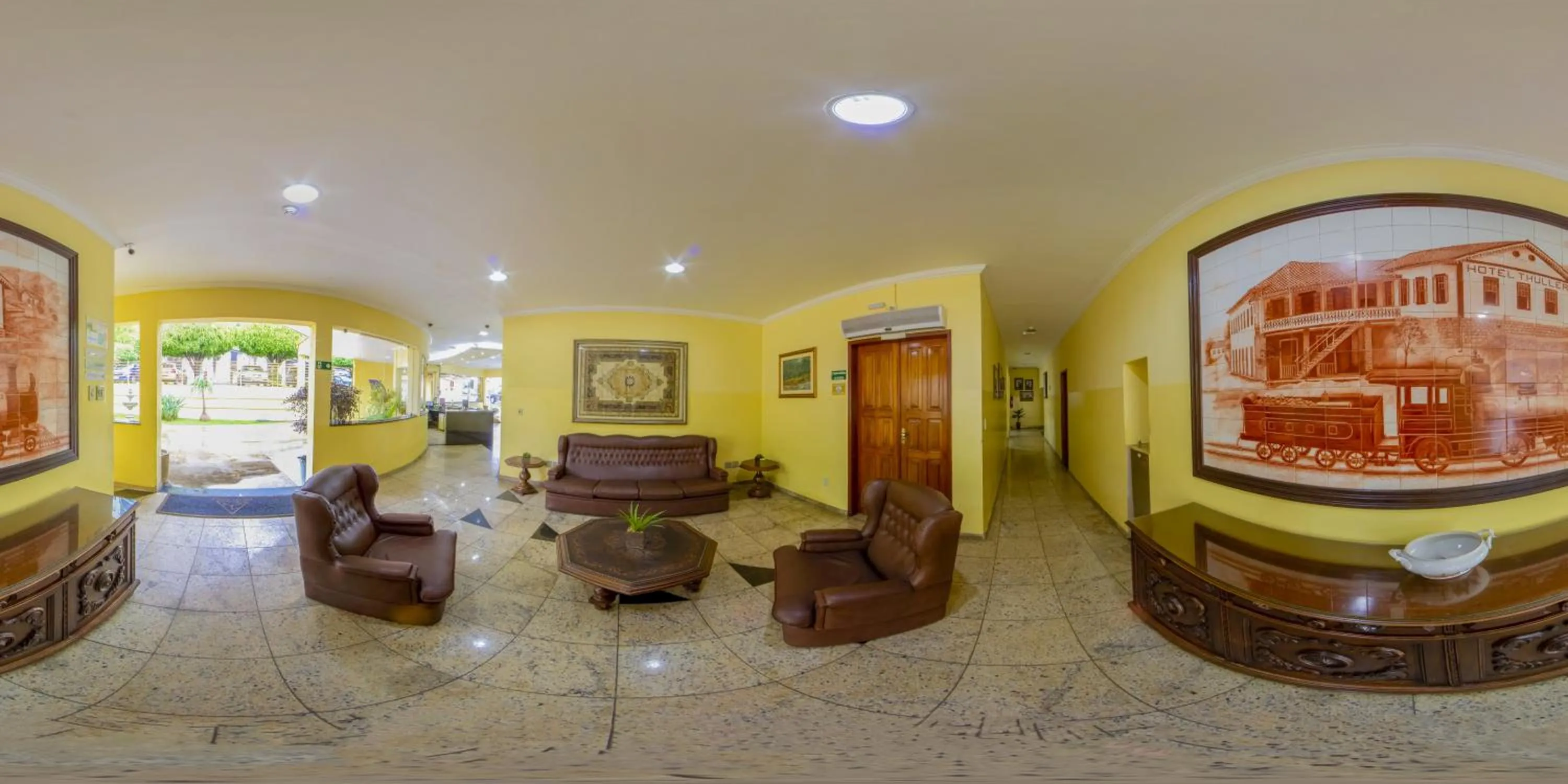 Living room in Hotel Meri Conselheiro Lafaiete