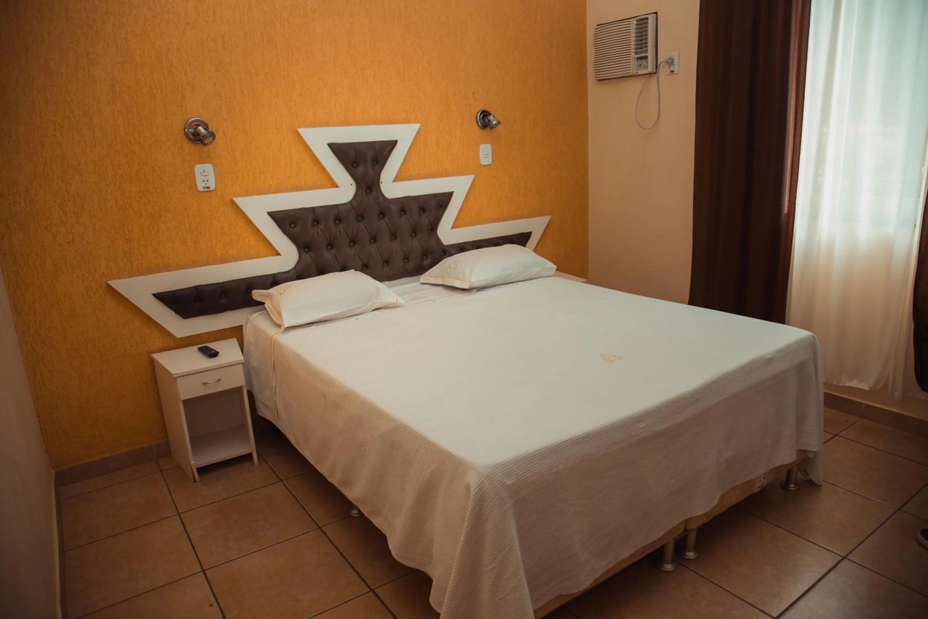 Bed in Hotel Meri Conselheiro Lafaiete