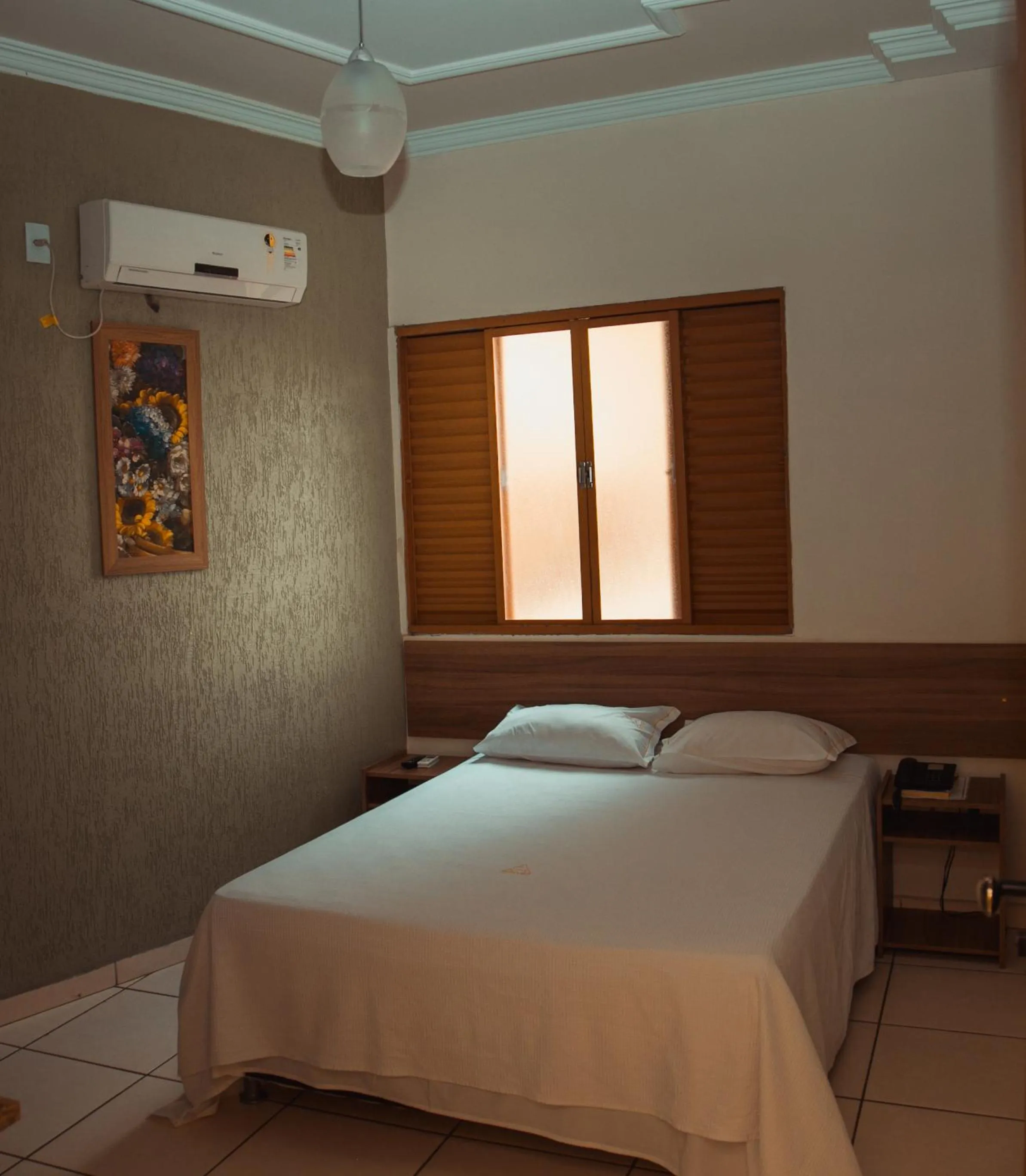 Bed in Hotel Meri Conselheiro Lafaiete