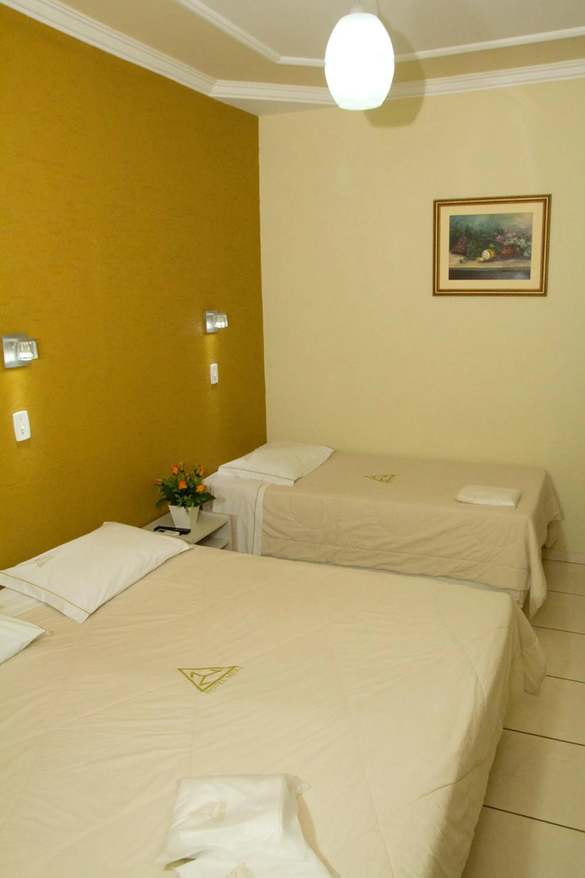 Bed in Hotel Meri Conselheiro Lafaiete