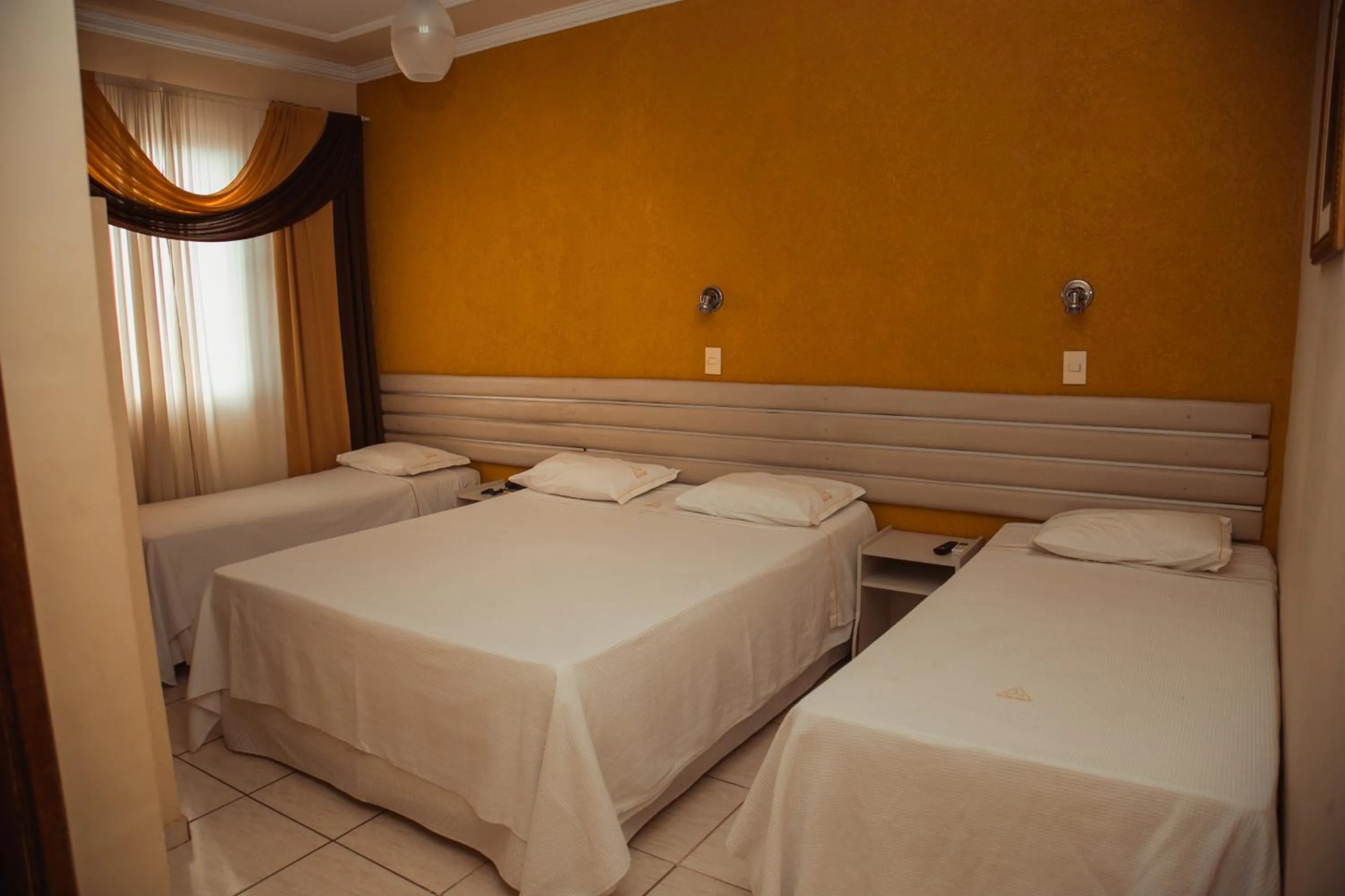 Photo of the whole room, Bed in Hotel Meri Conselheiro Lafaiete