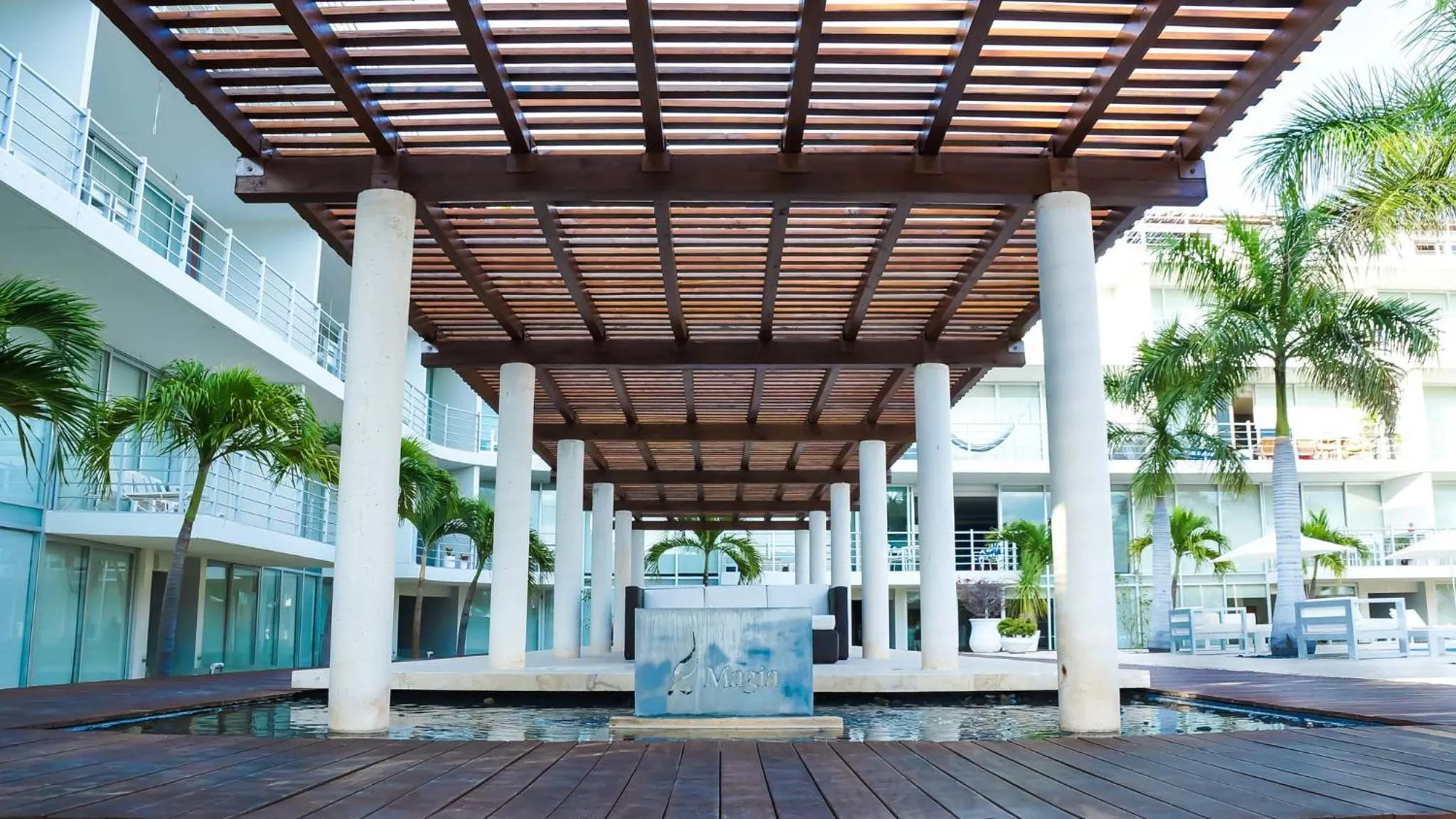 Swimming pool in Magia Beachside Apartment by BVR