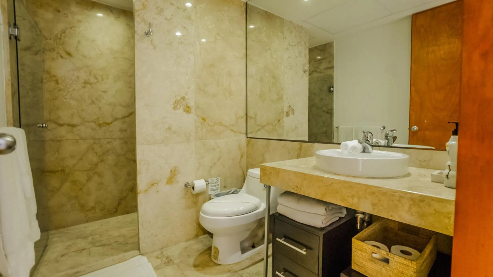 Bathroom in Magia Beachside Apartment by BVR