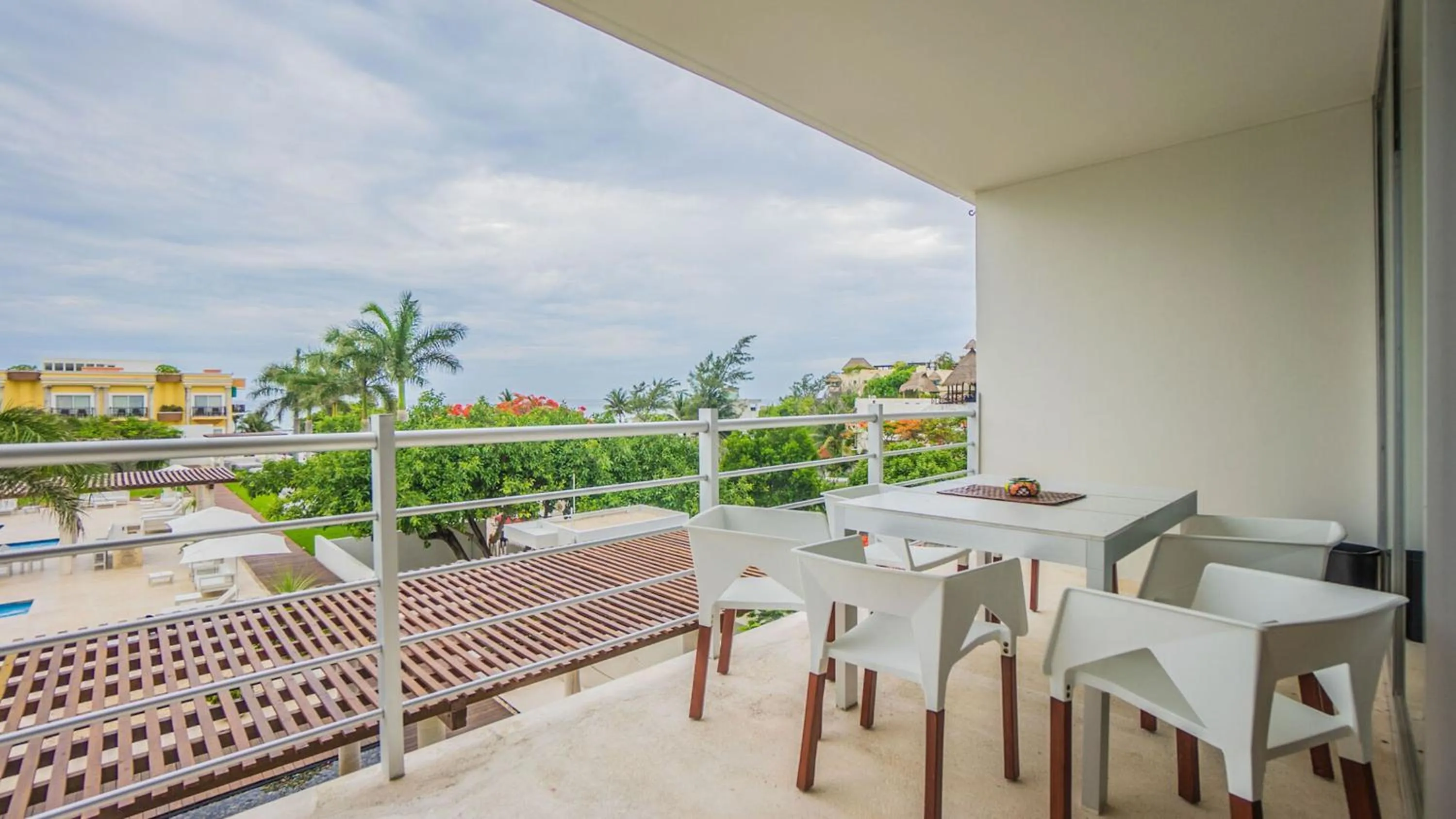 Patio in Magia Beachside Apartment by BVR