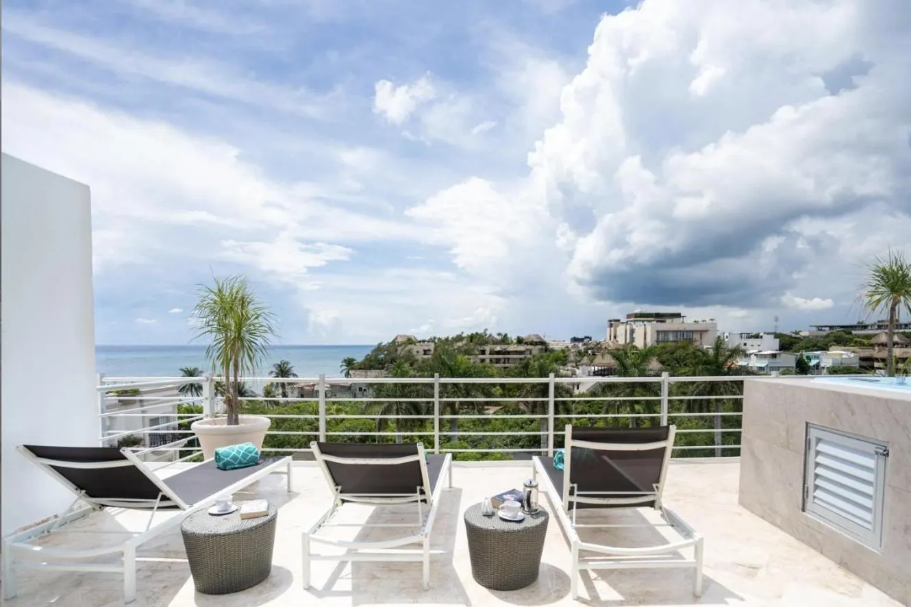 Balcony/Terrace in Magia Beachside Apartment by BVR