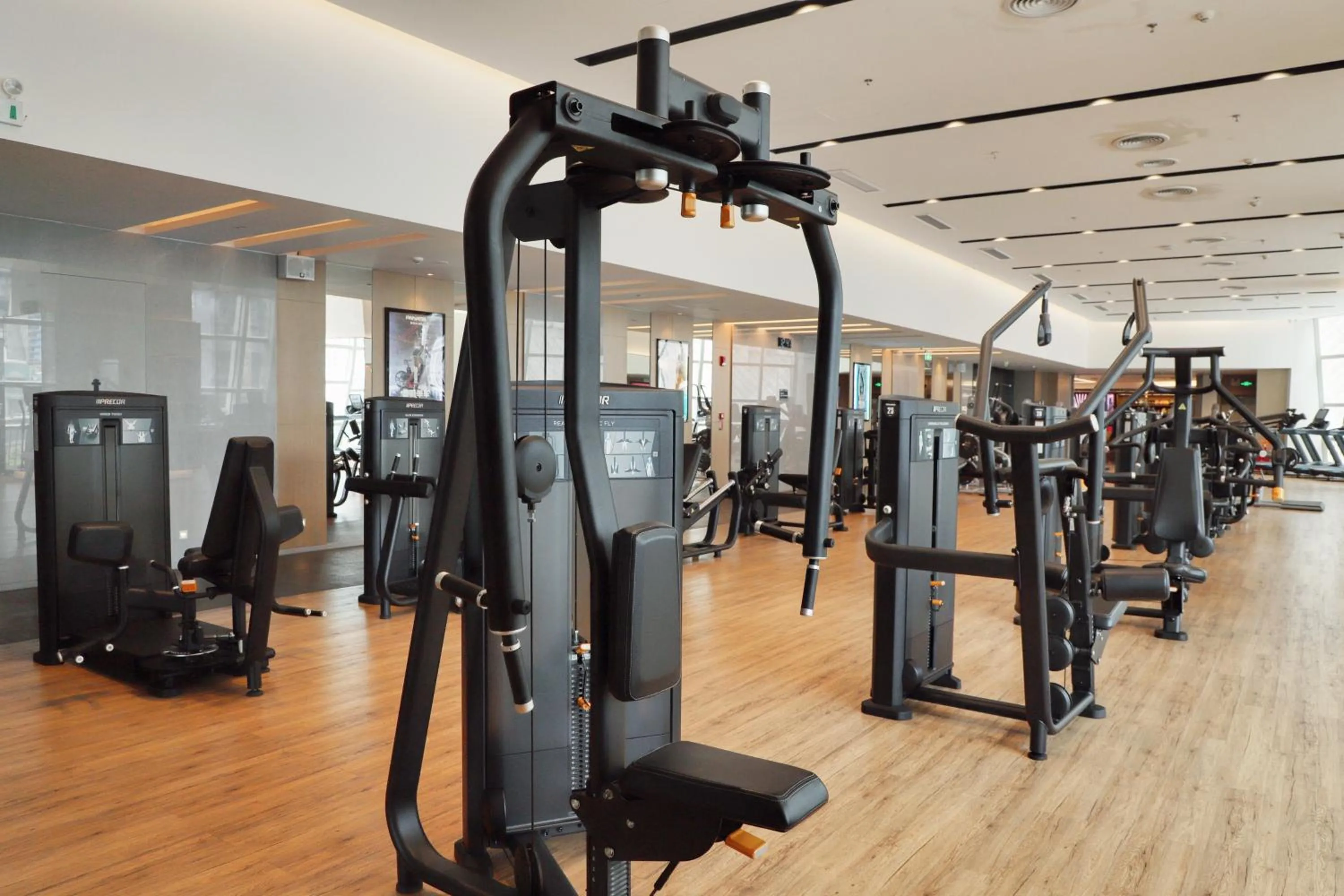 Fitness centre/facilities in Hyatt Regency Shenzhen Yantian