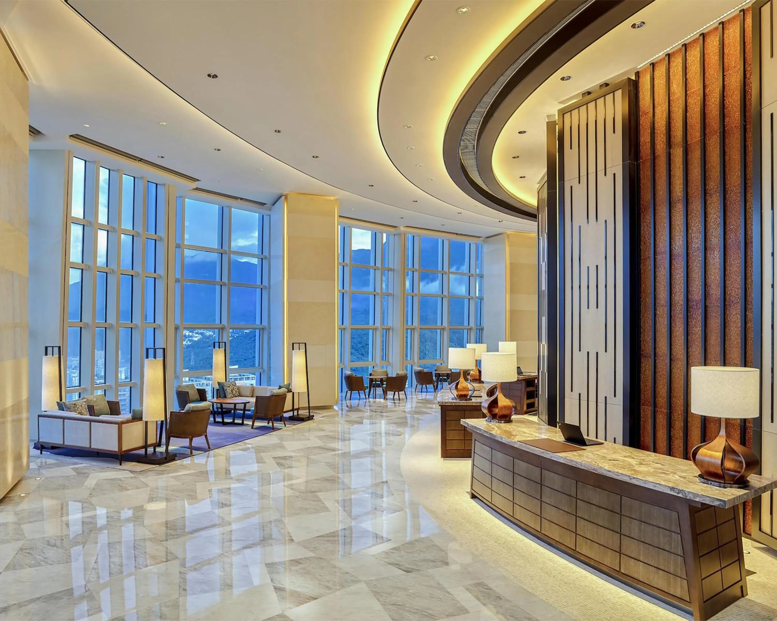Lobby or reception in Hyatt Regency Shenzhen Yantian