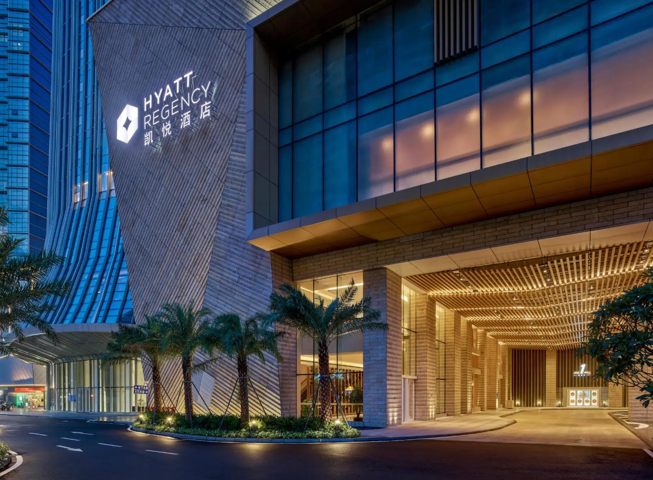 Property building in Hyatt Regency Shenzhen Yantian Property building in Hyatt Regency Shenzhen Yantian