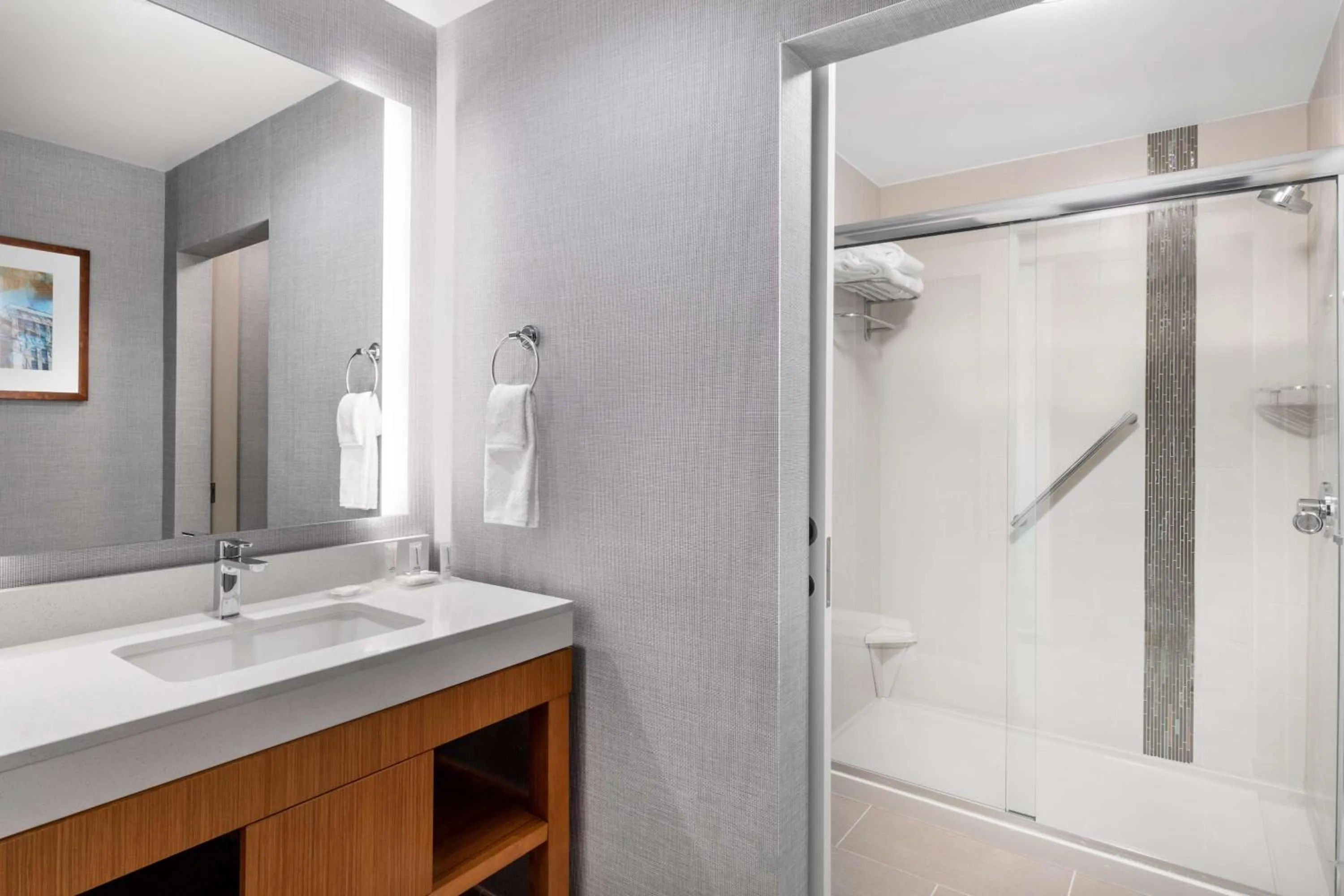 Bathroom in Hyatt Place Fort Worth-Alliance Town Center