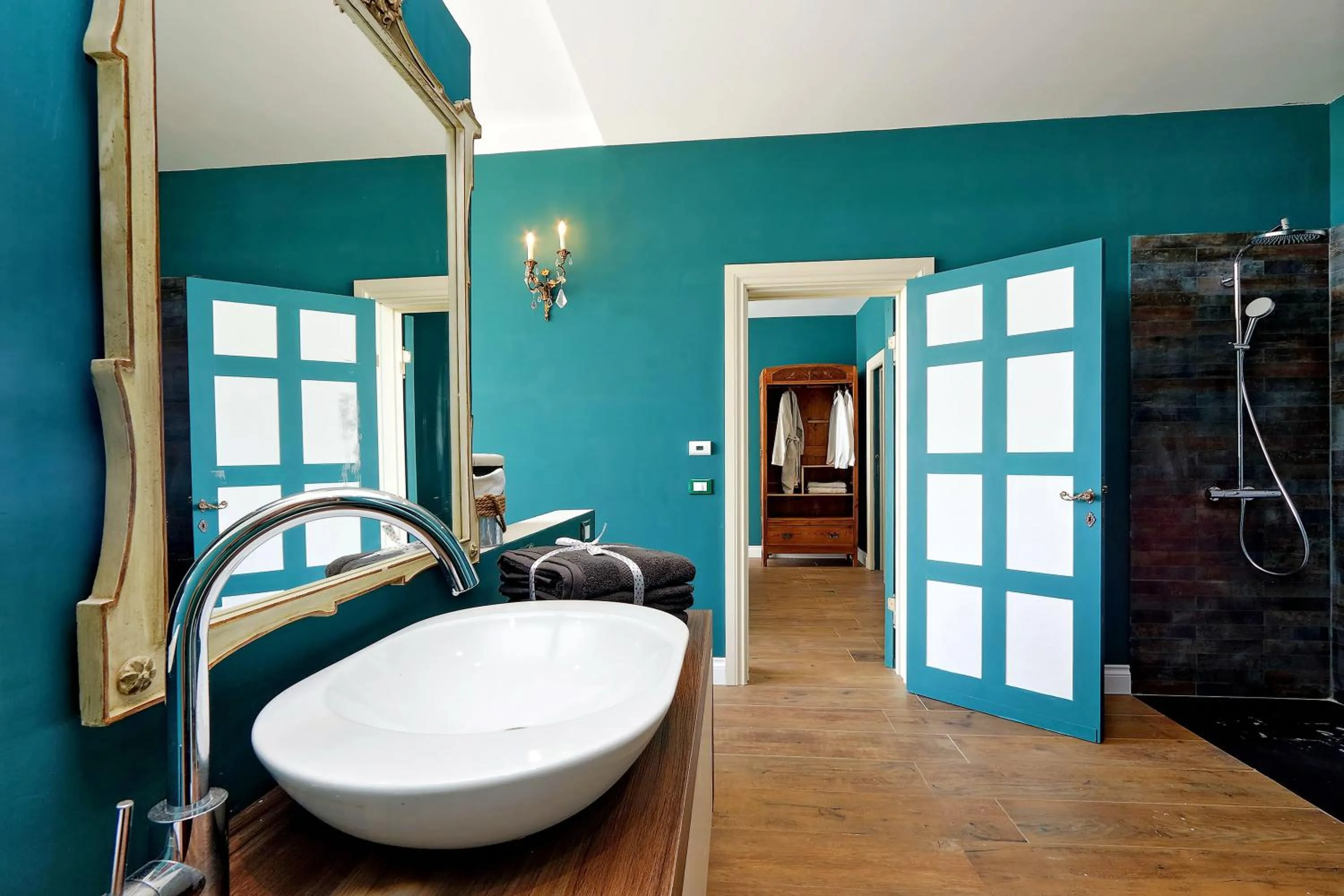 Shower in Tenuta Lisetta