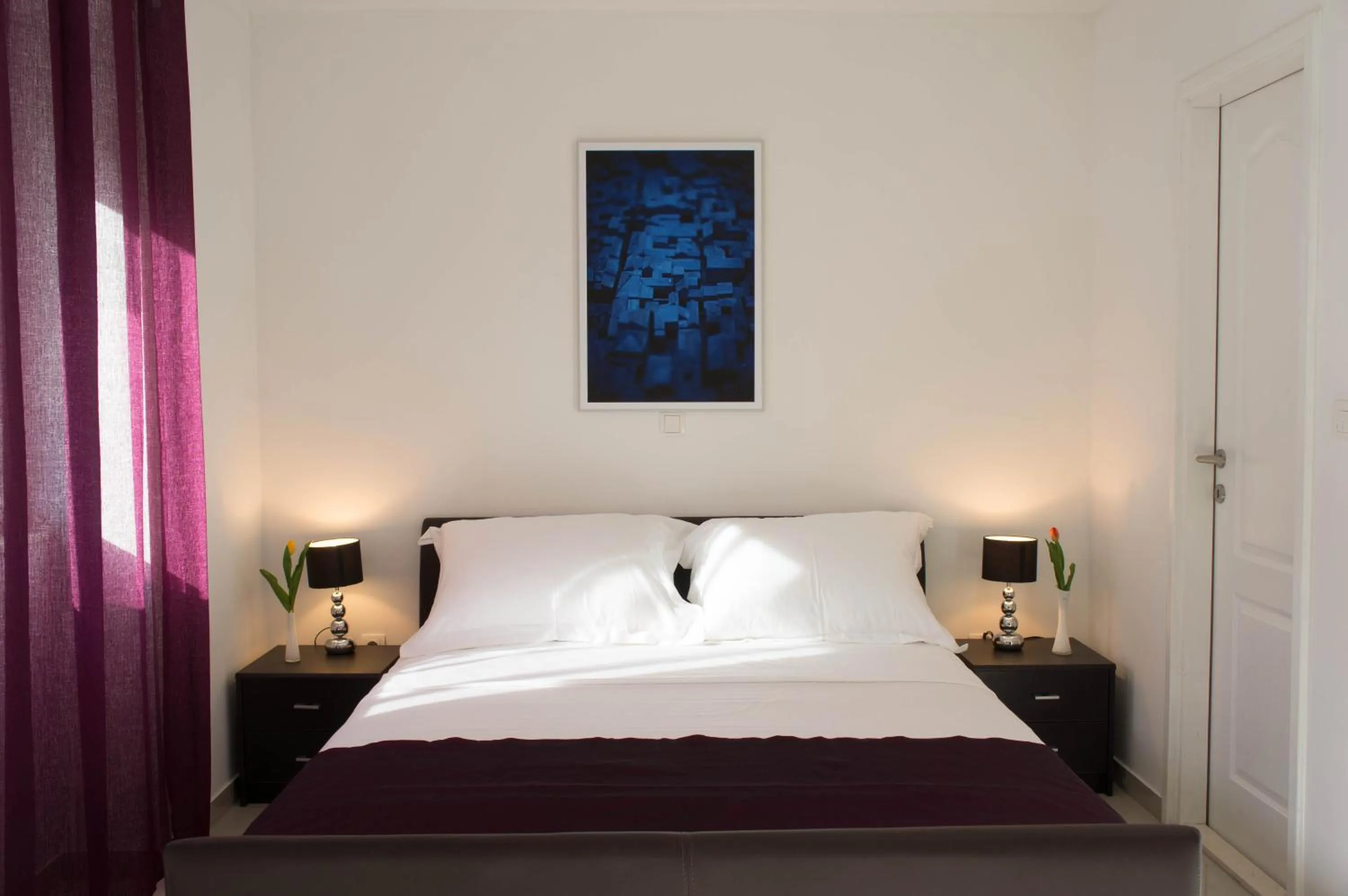 Bed in Split Allure Apartments