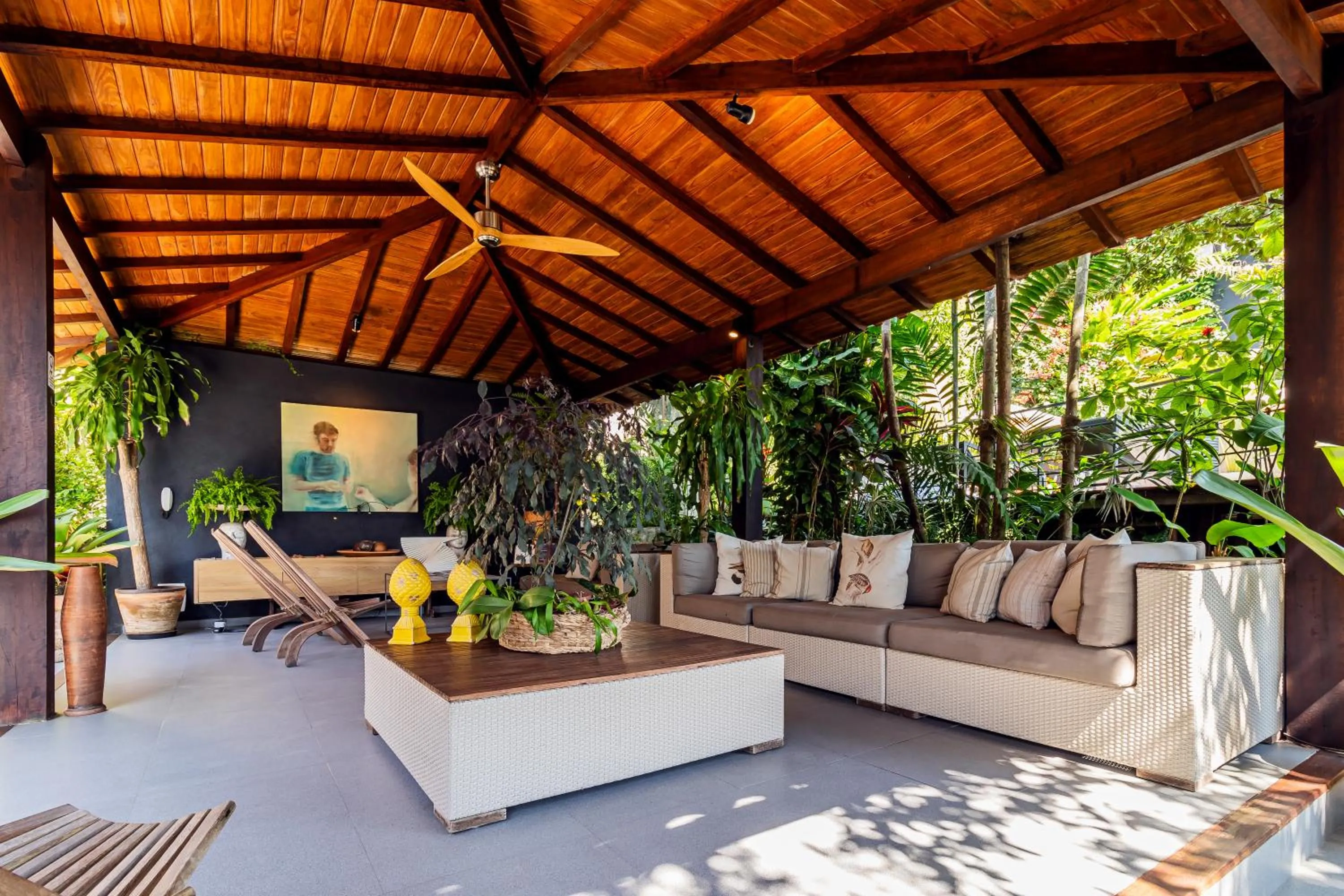 Living room in Casa Geranio