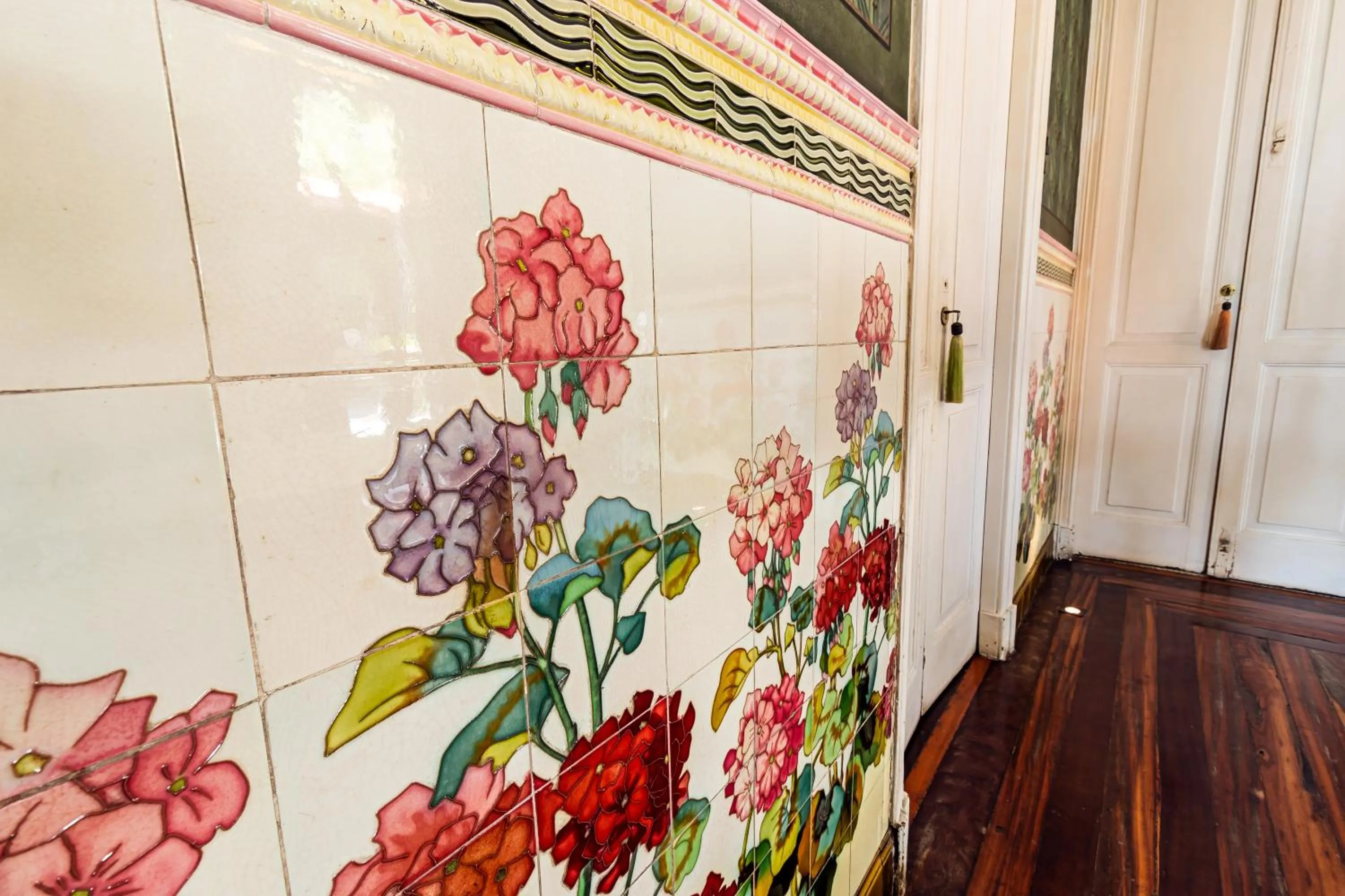 Decorative detail in Casa Geranio