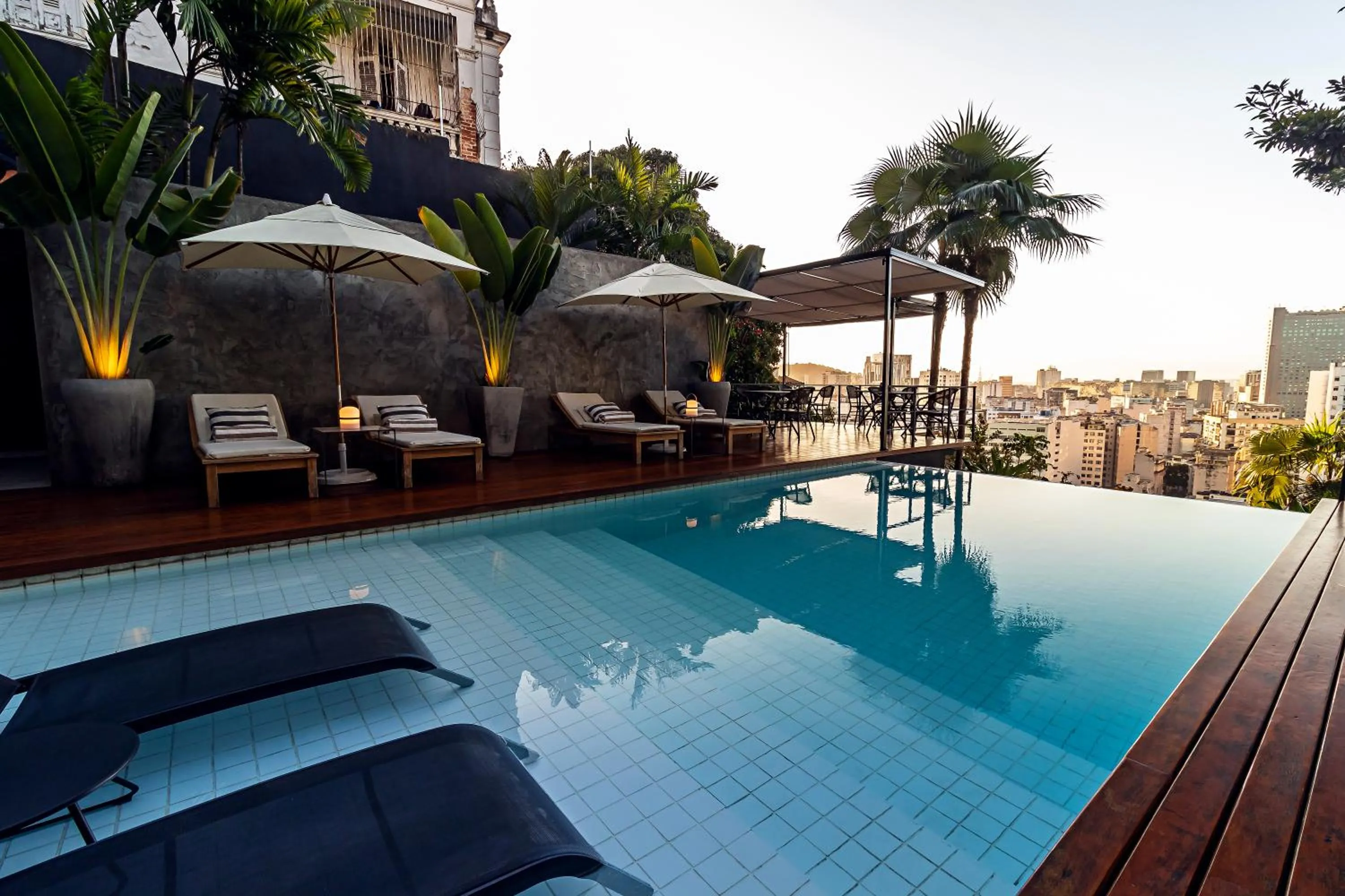 Pool view in Casa Geranio