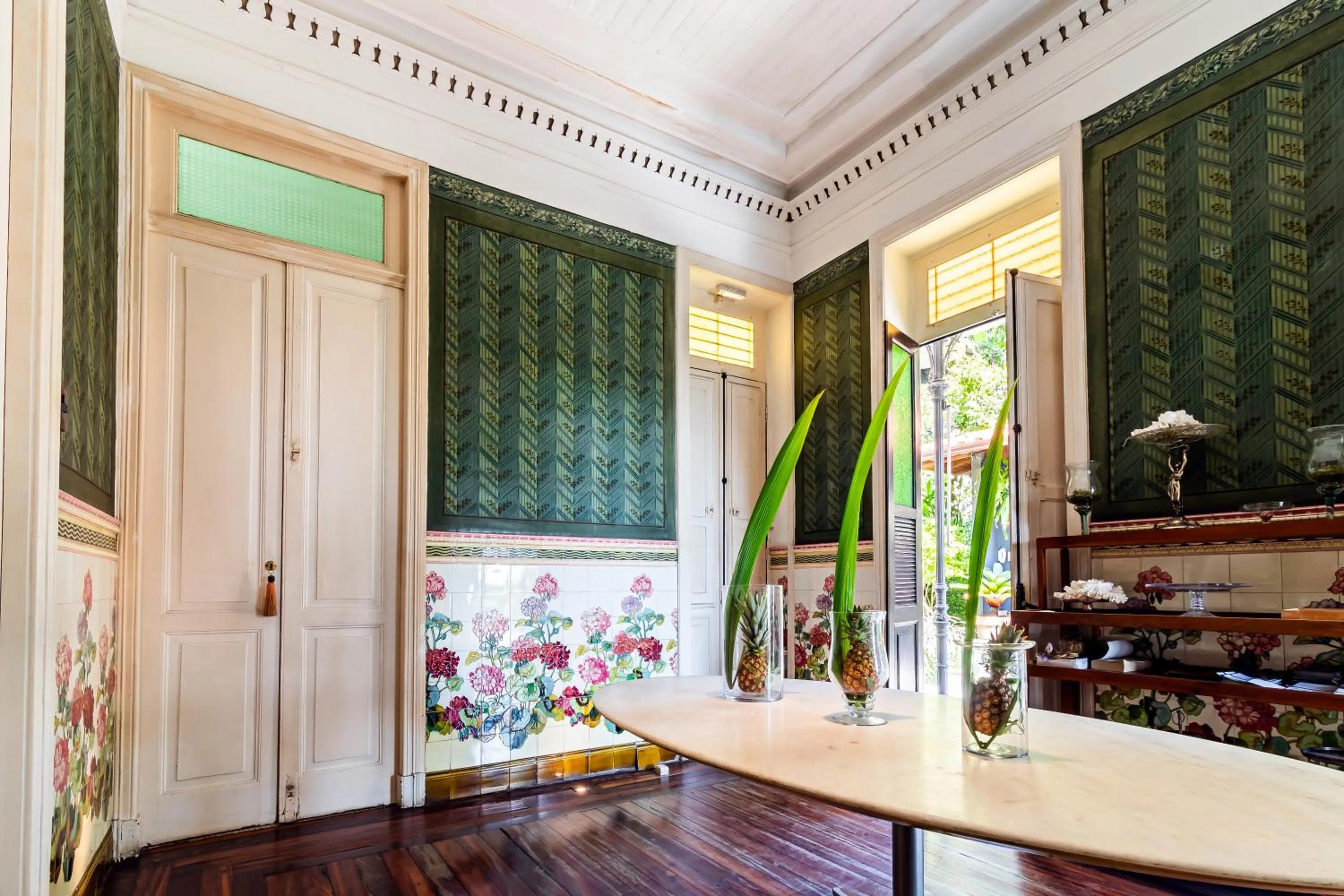 Lobby or reception in Casa Geranio