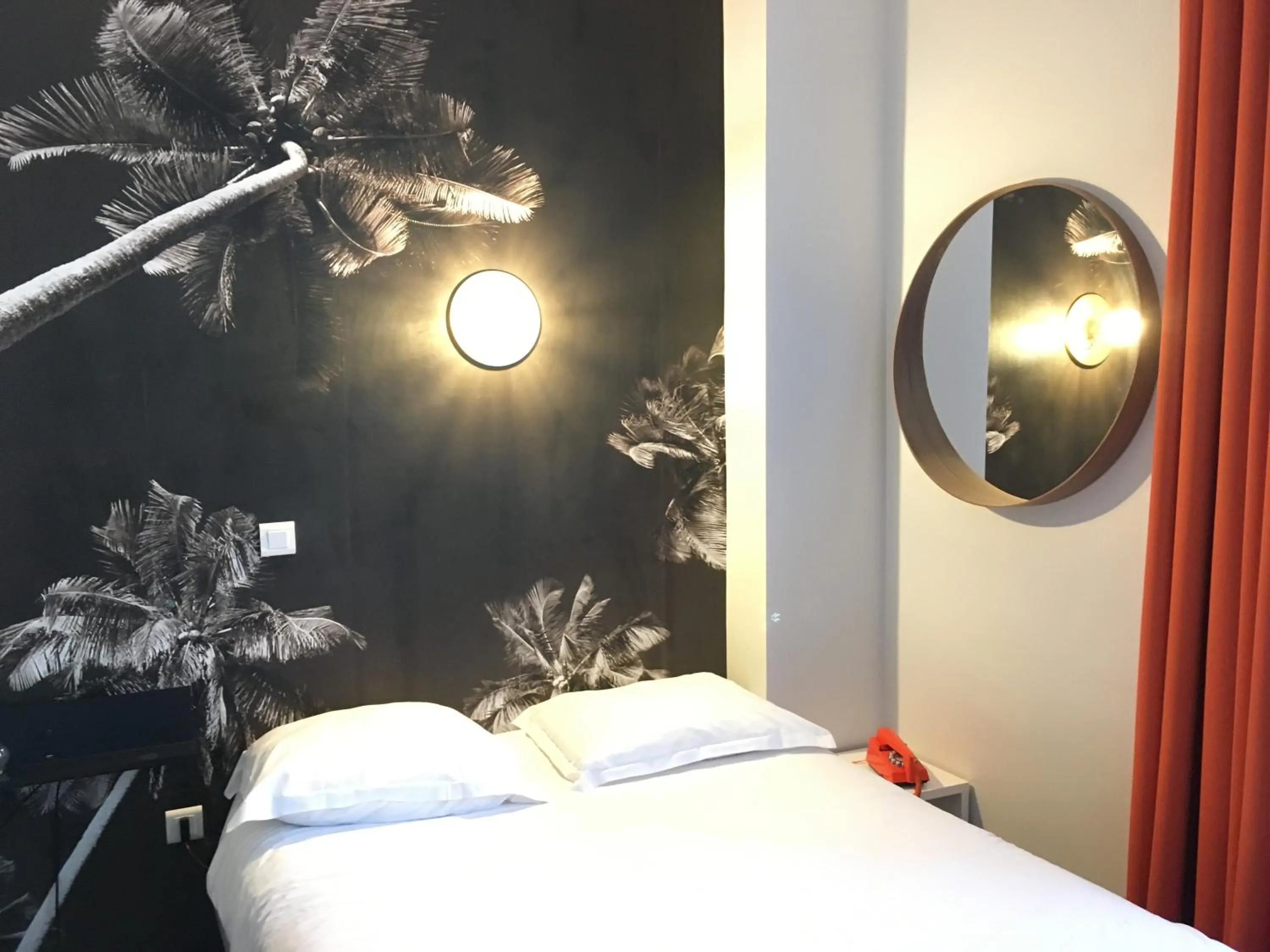 Bedroom, Bed in Hotel Alnea